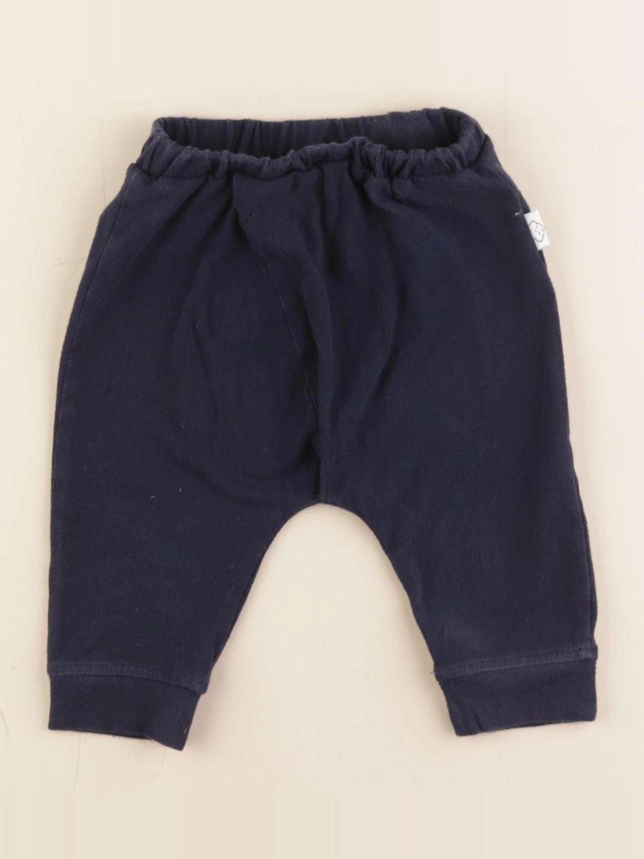 Vertbaudet - sarouel bleu - 6 mois