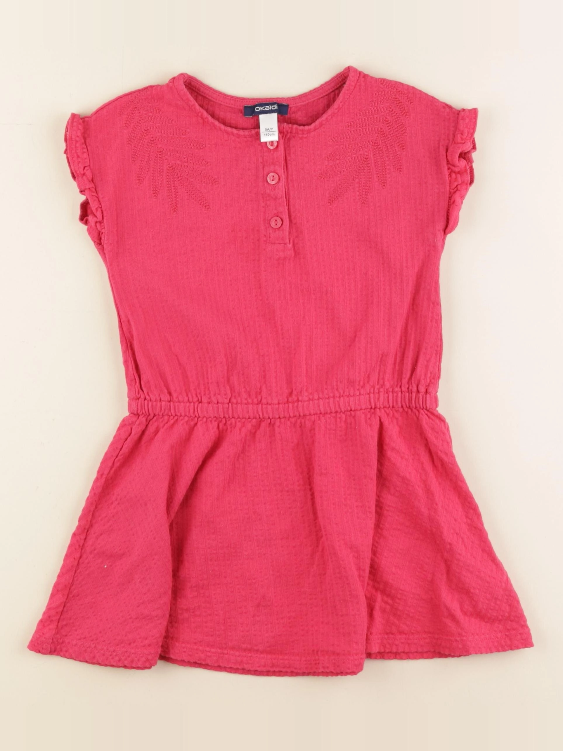 Okaidi - robe rose - 5 ans