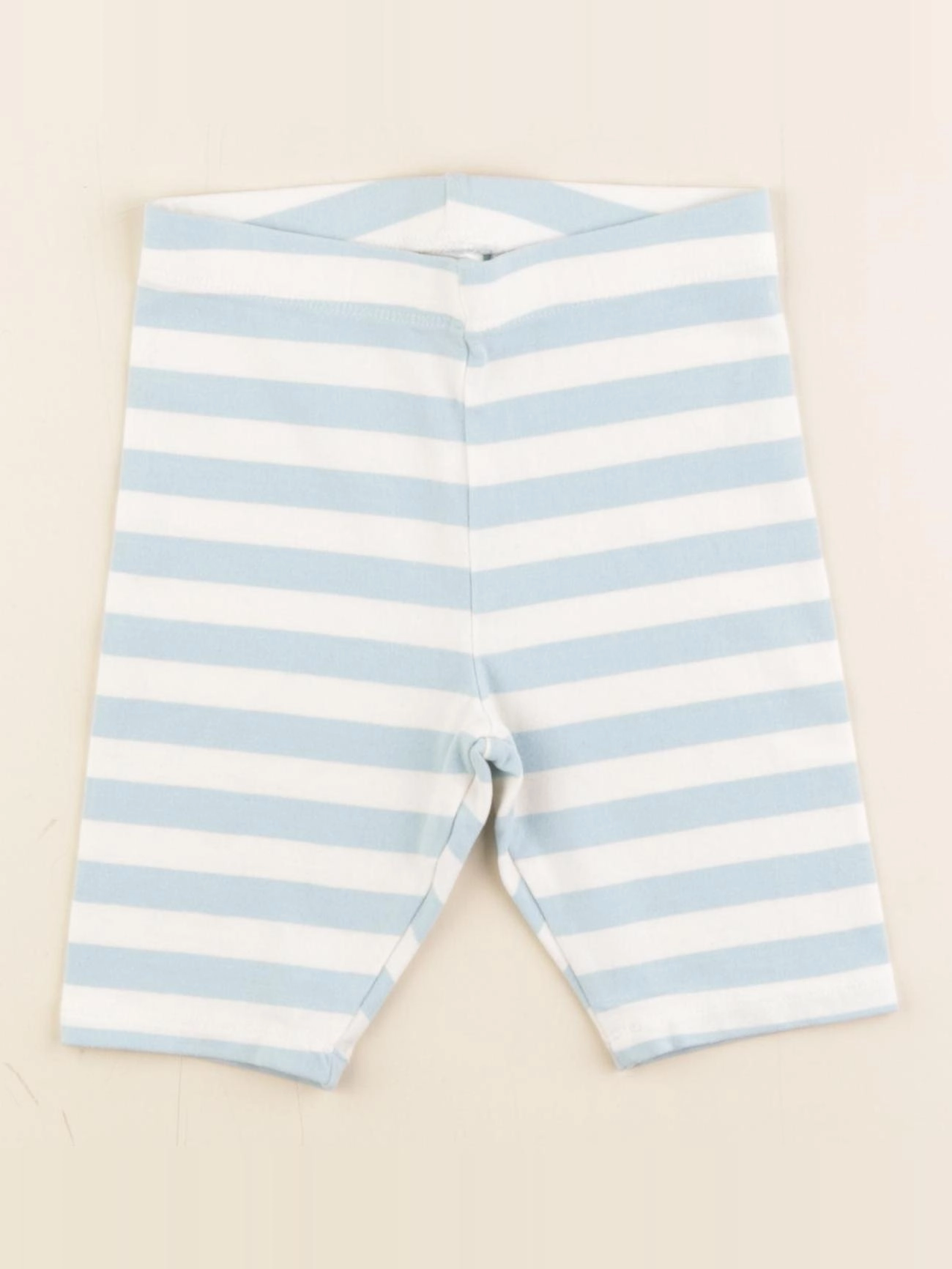 Next - legging court blanc, bleu - 3/4 ans