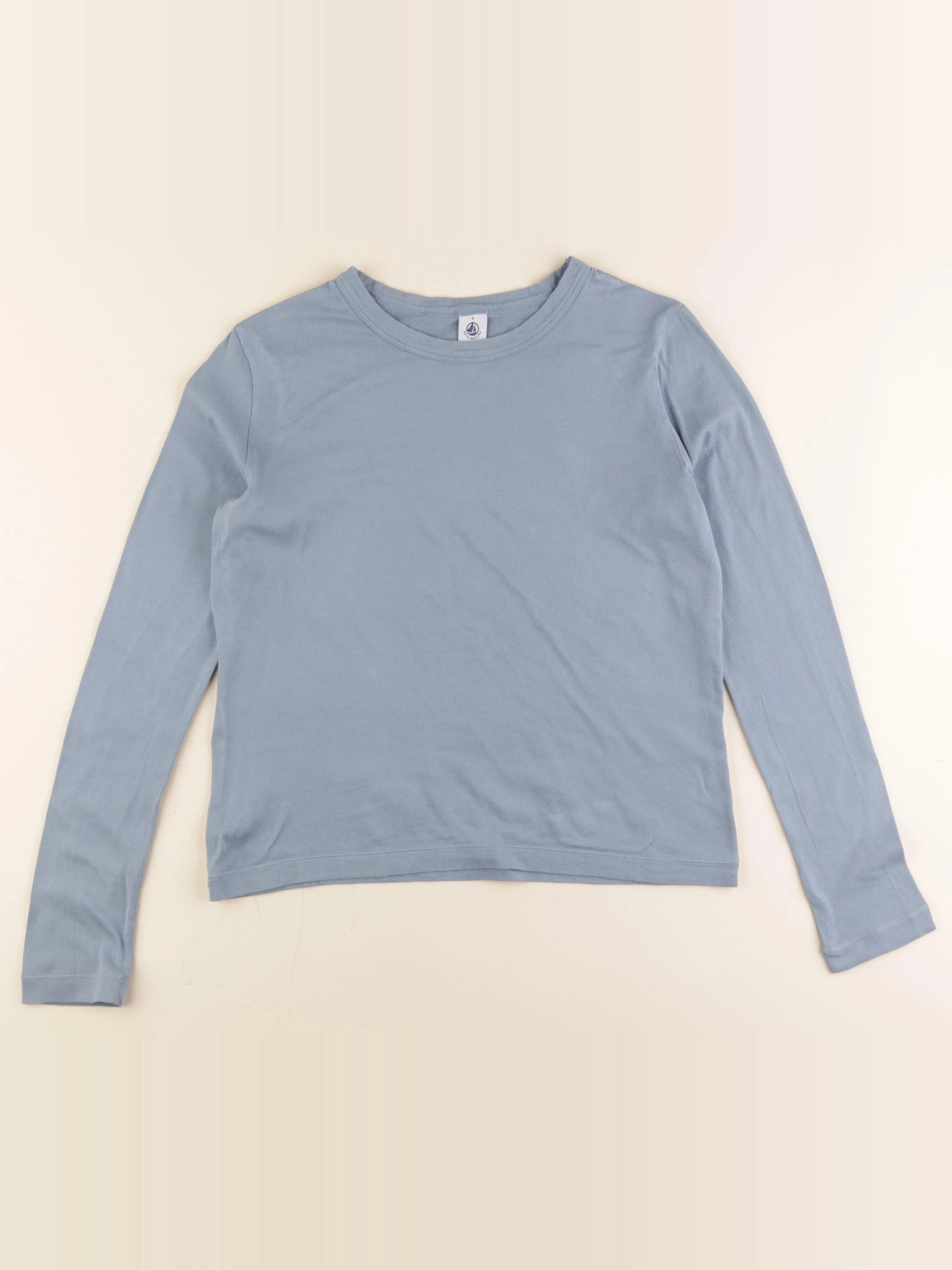 Petit Bateau - tee-shirt bleu - 16 ans