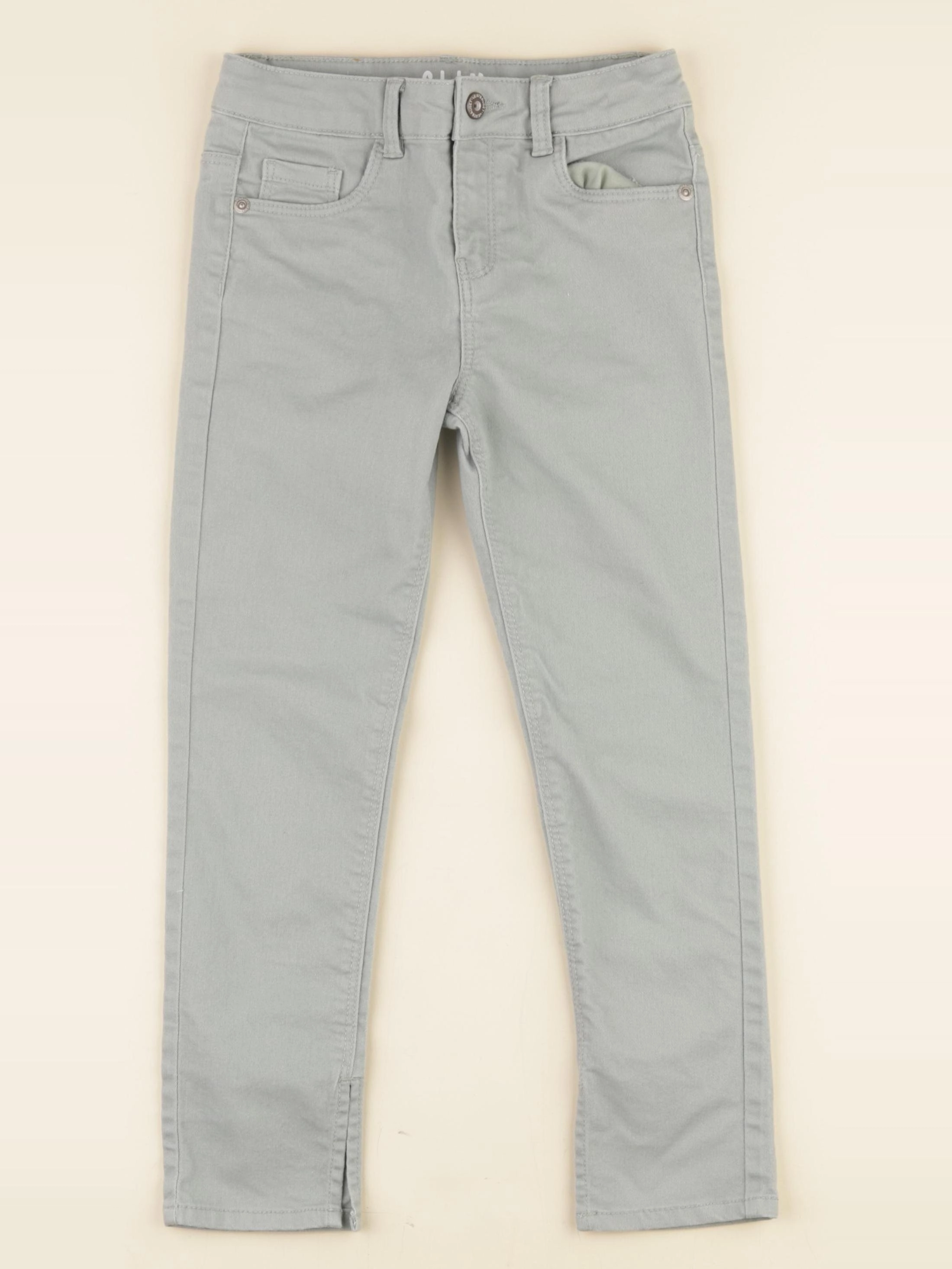 Vertbaudet - pantalon vert - 7 ans