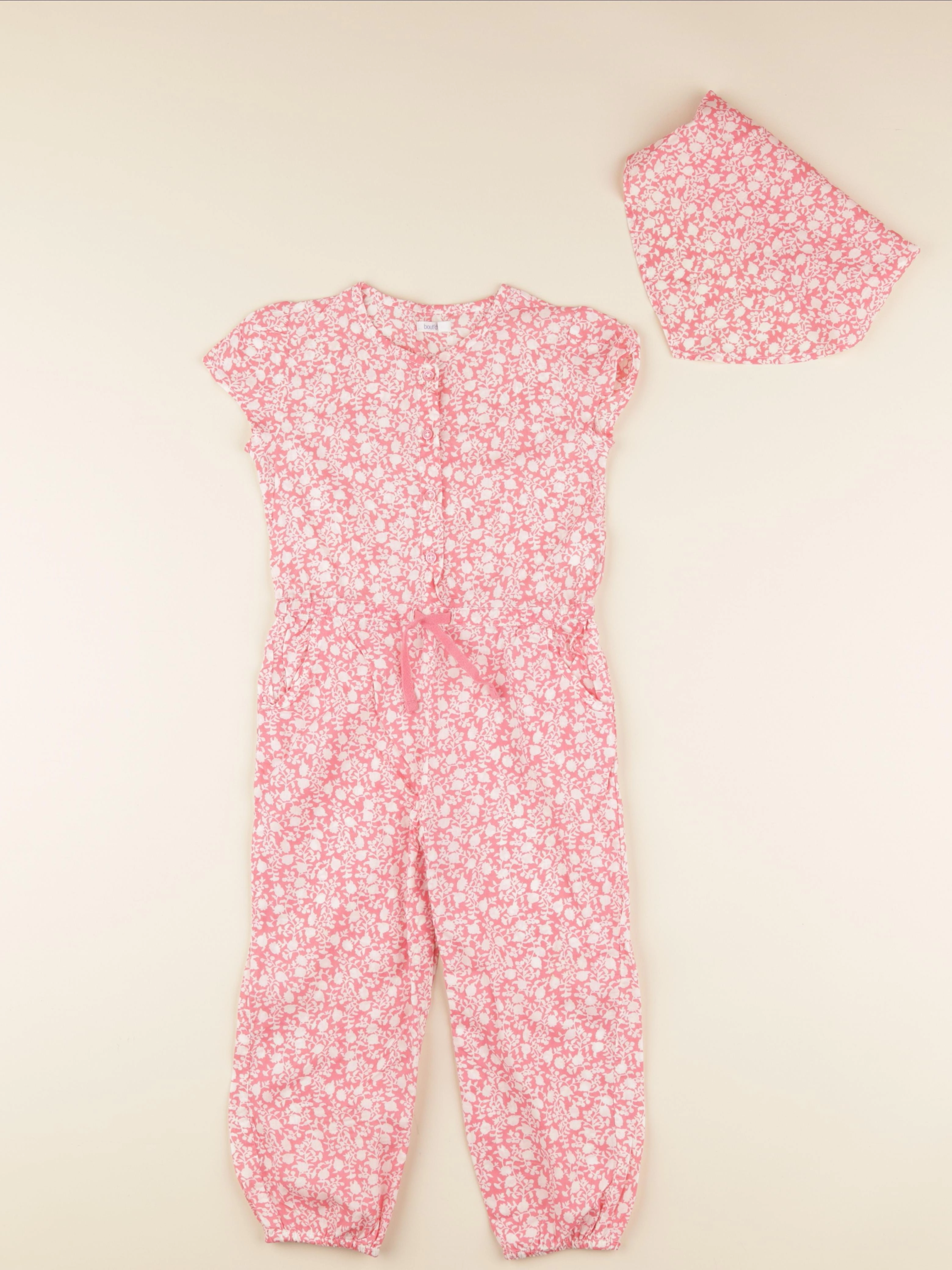 Boutchou - combinaison rose - 36 mois