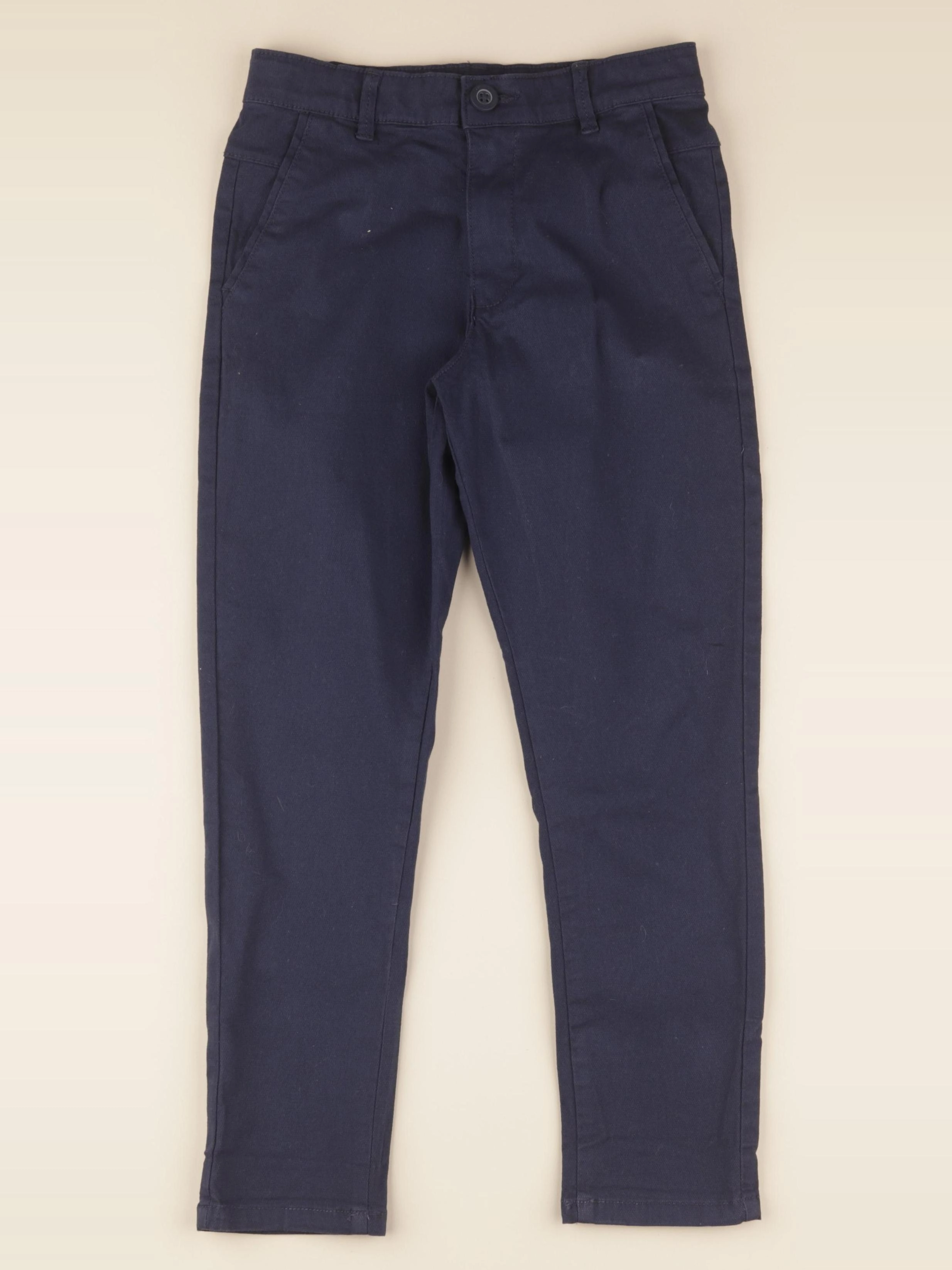 Okaidi - pantalon bleu - 8 ans