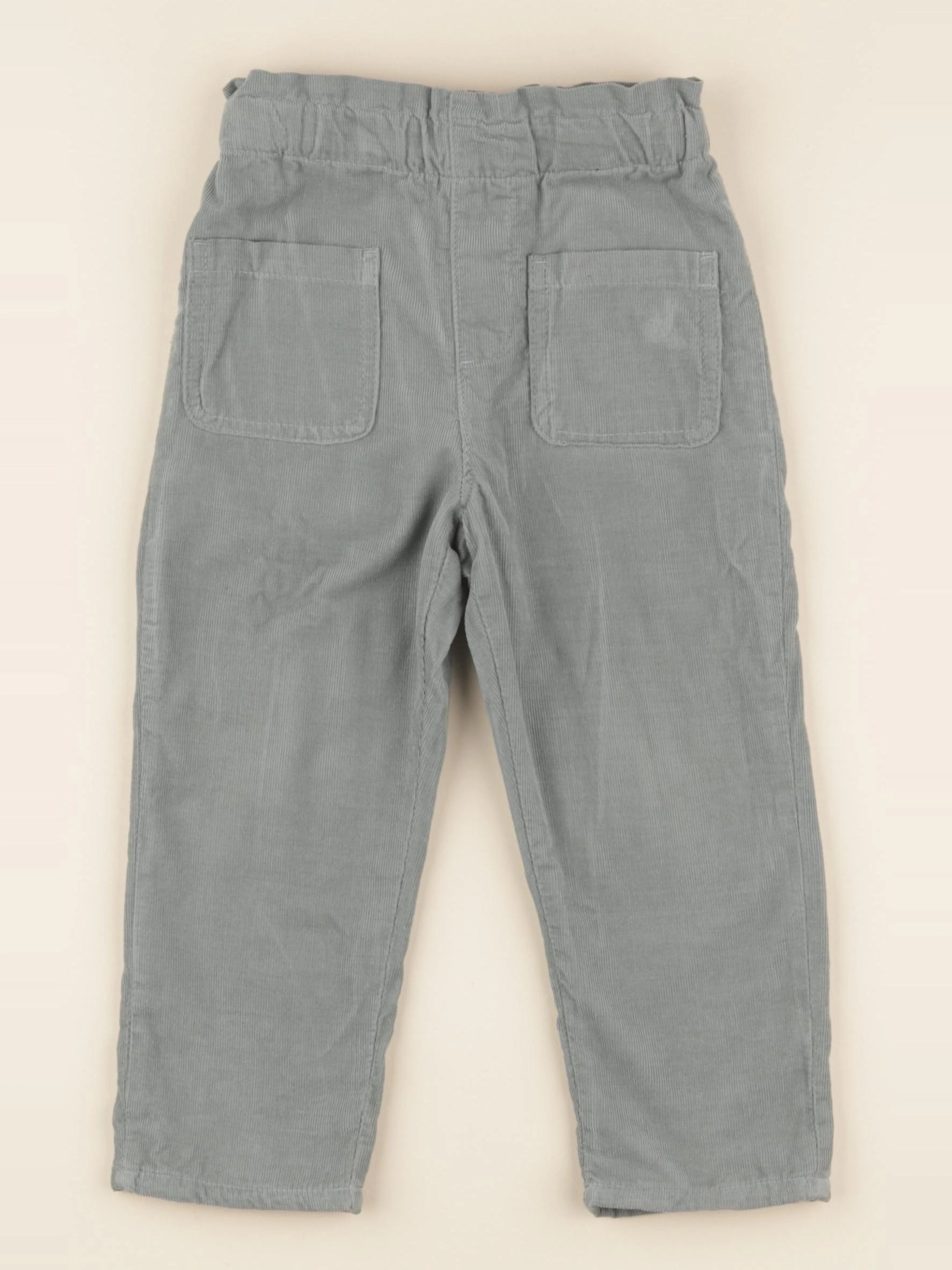 Boutchou - pantalon doublé vert - 24 mois