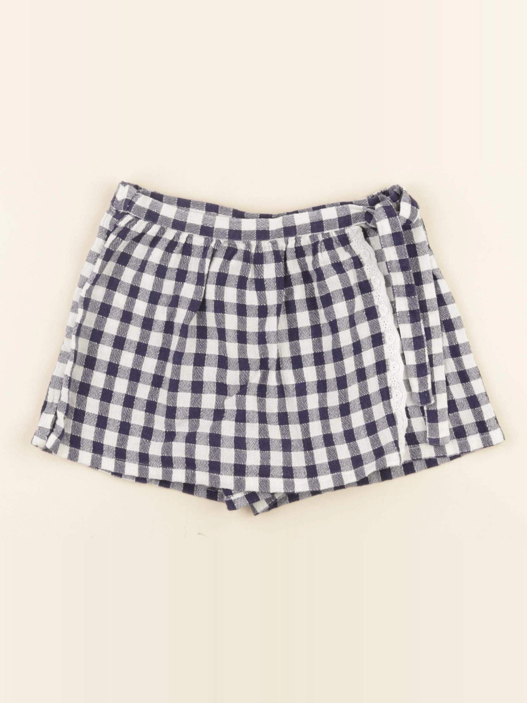 Cyrillus - jupe short bleu - 6 ans