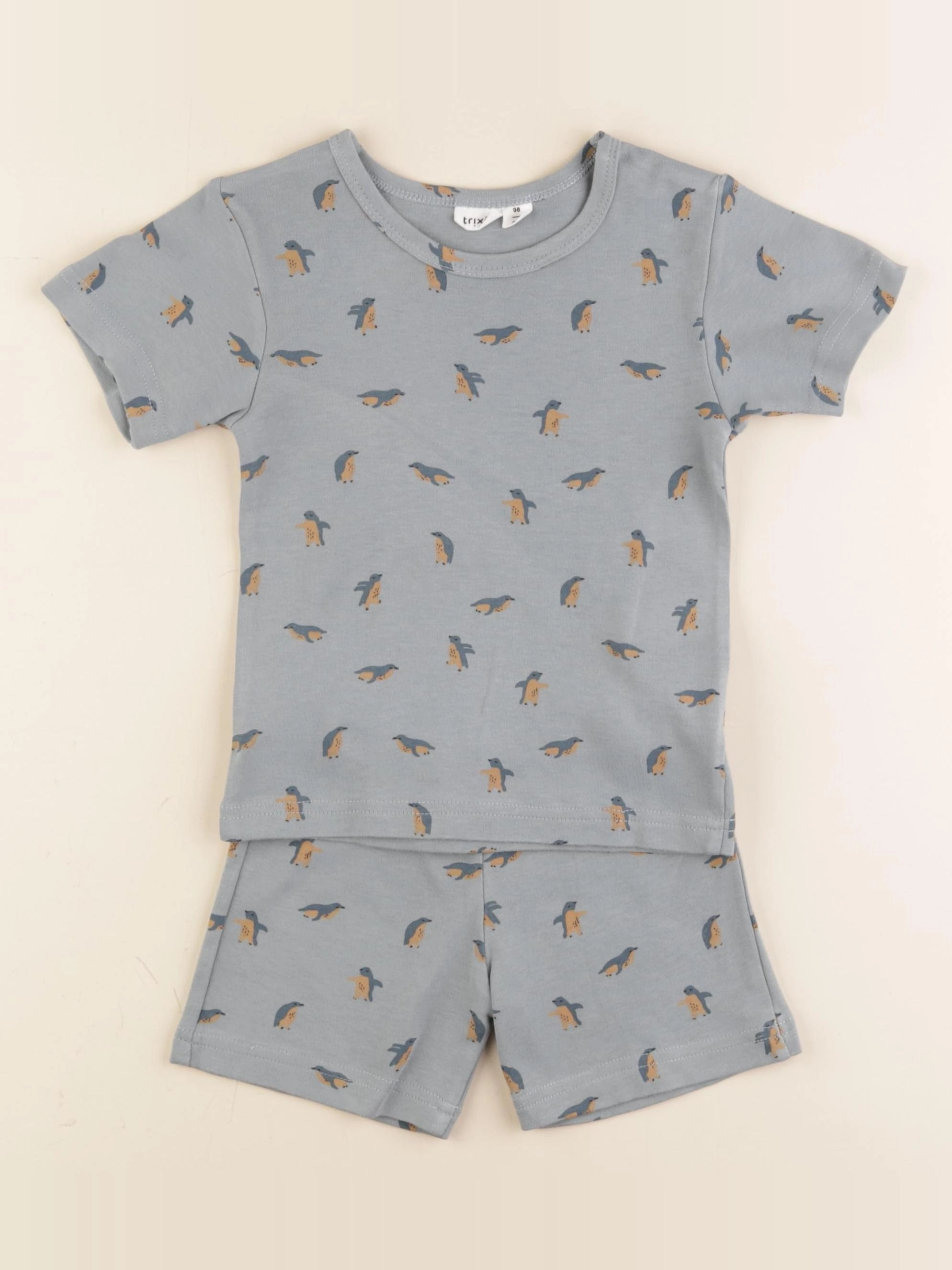 Trixie - pyjama coton bleu - 3 ans