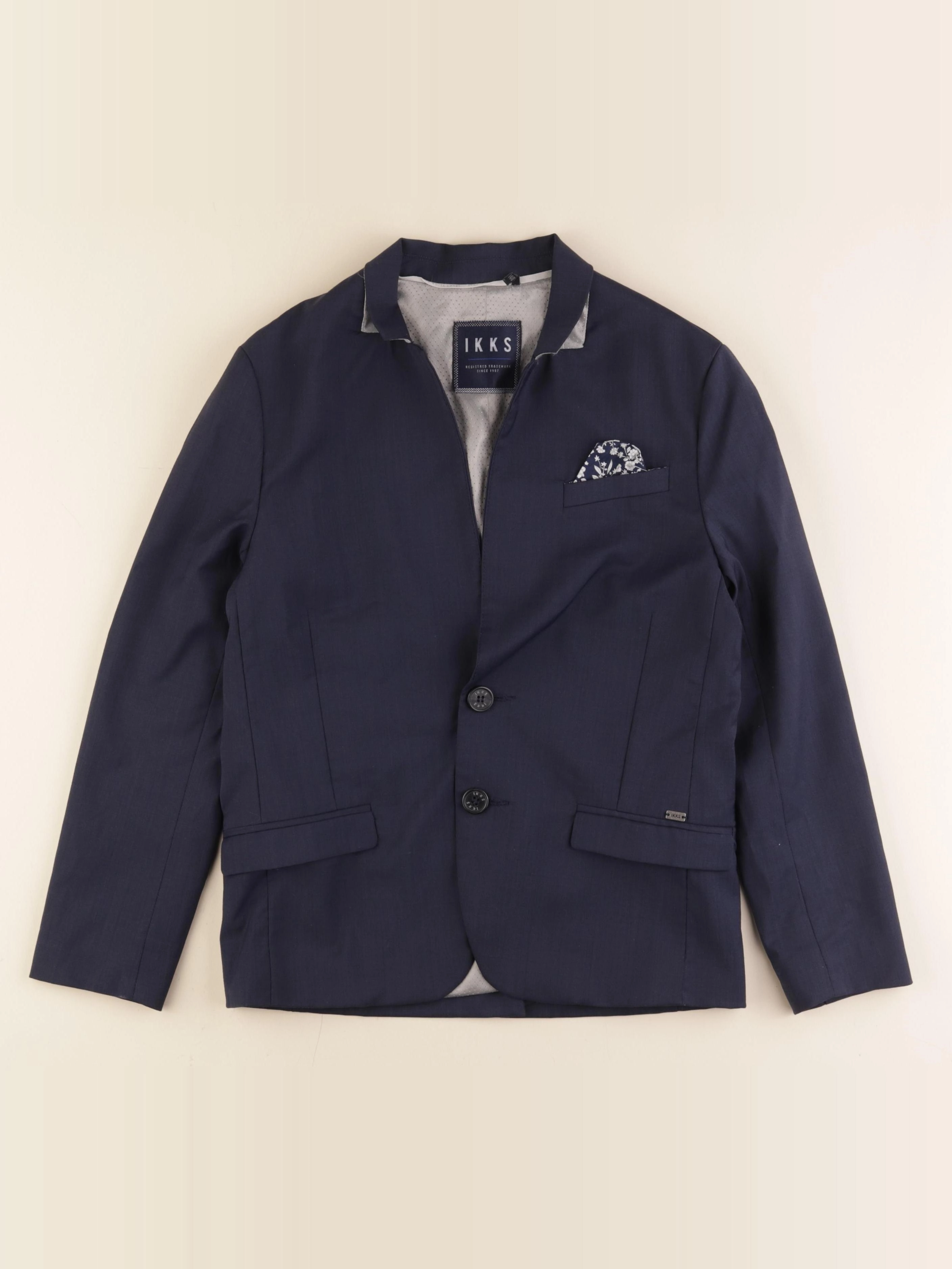 IKKS - veste bleu - 10 ans