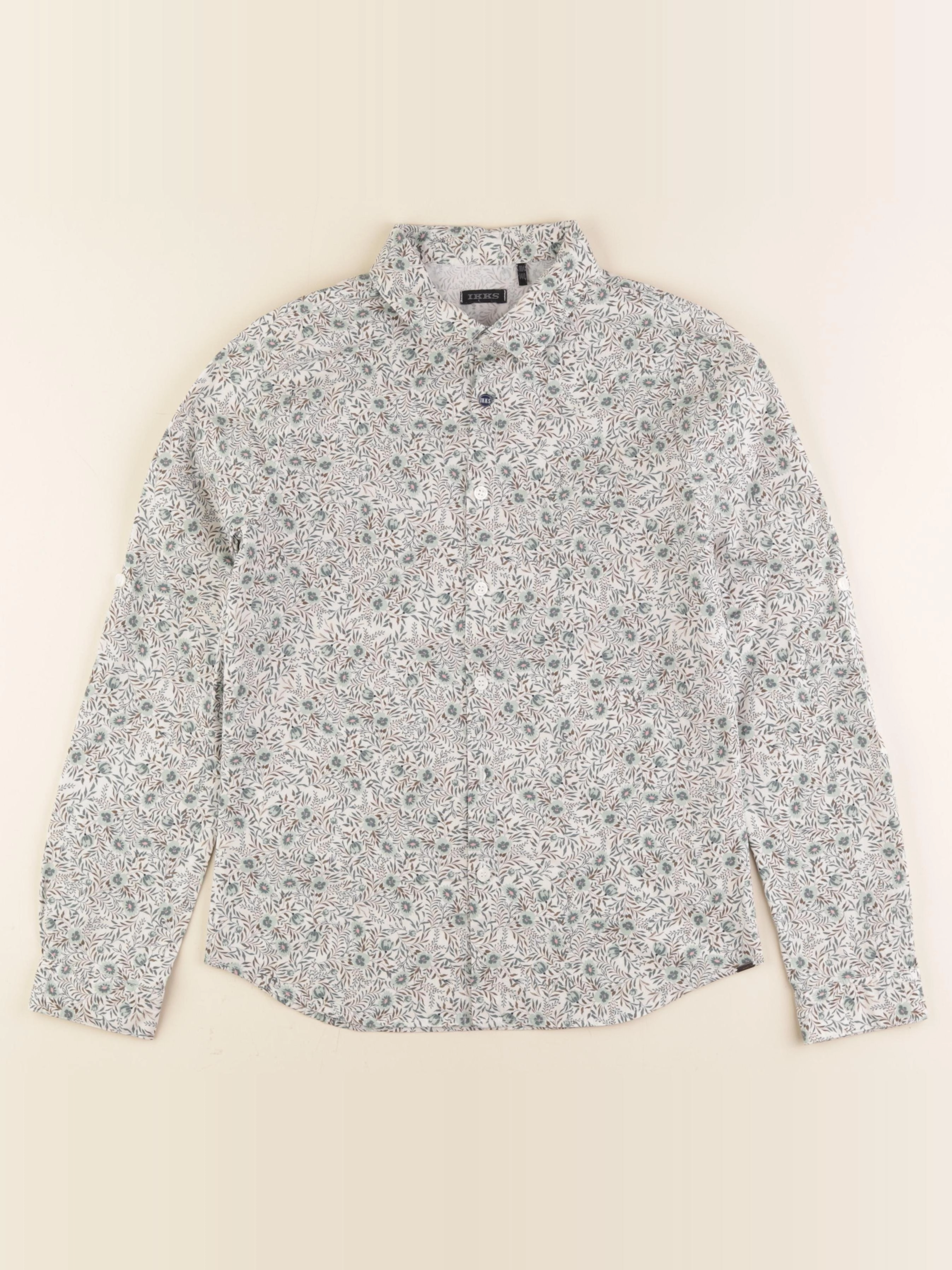 IKKS - chemise beige - 10 ans