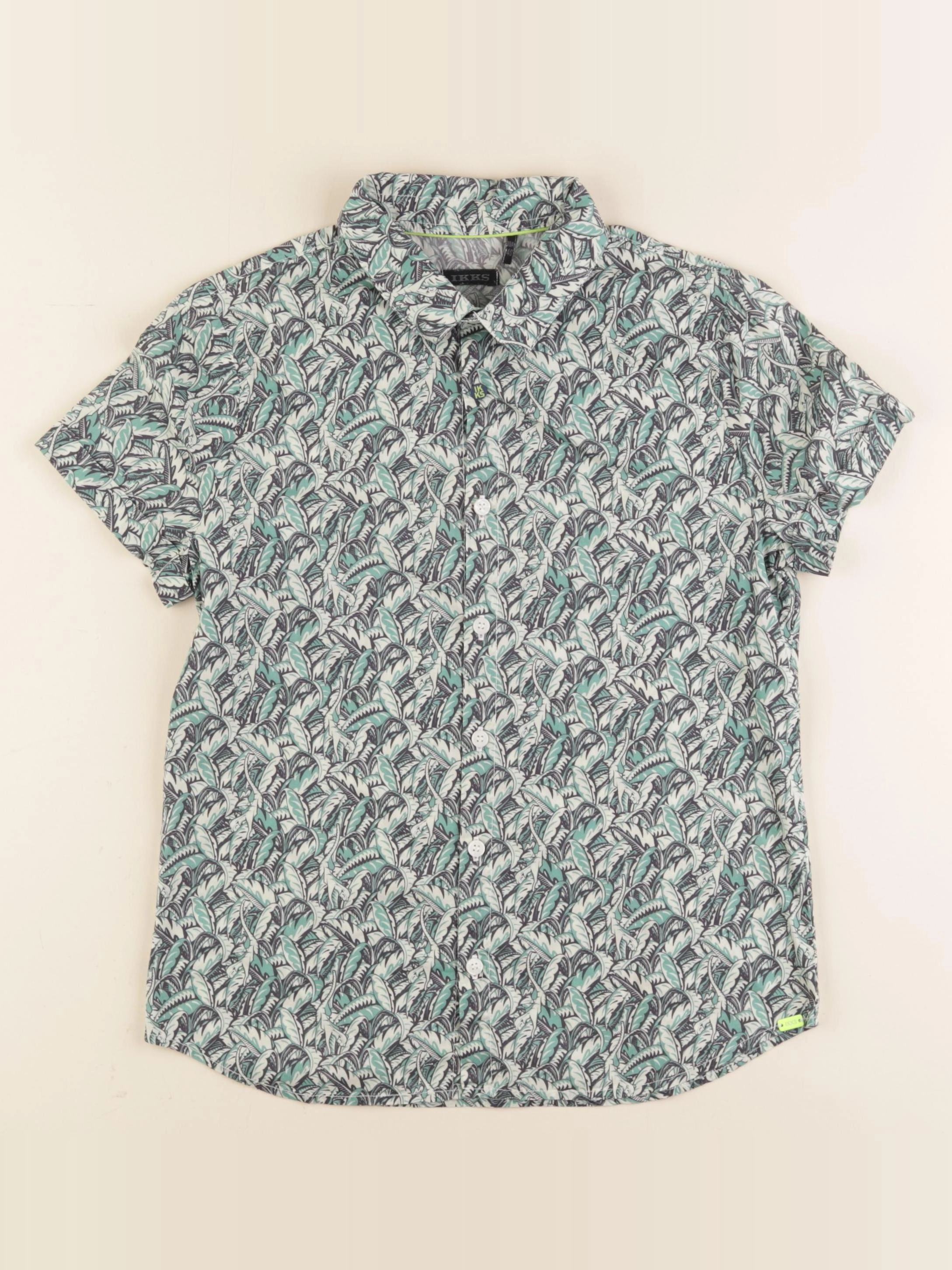 IKKS - chemise vert - 10 ans