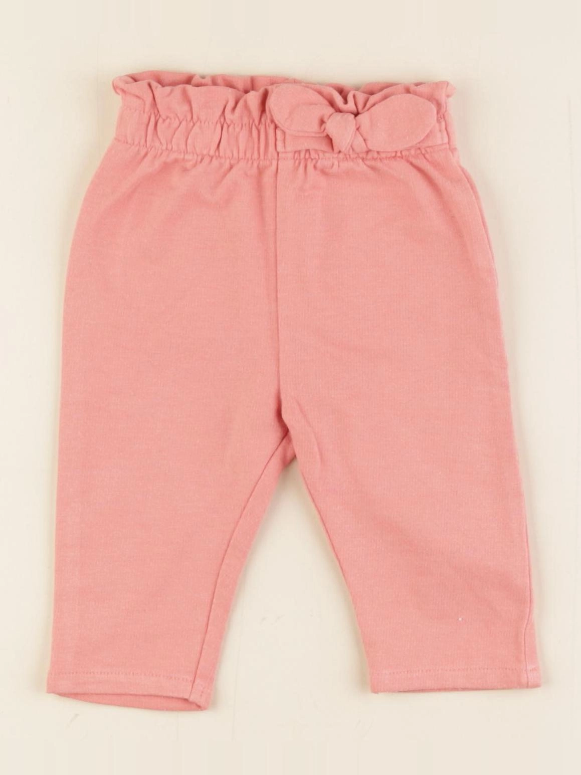 Vertbaudet - pantalon rose - 3 mois