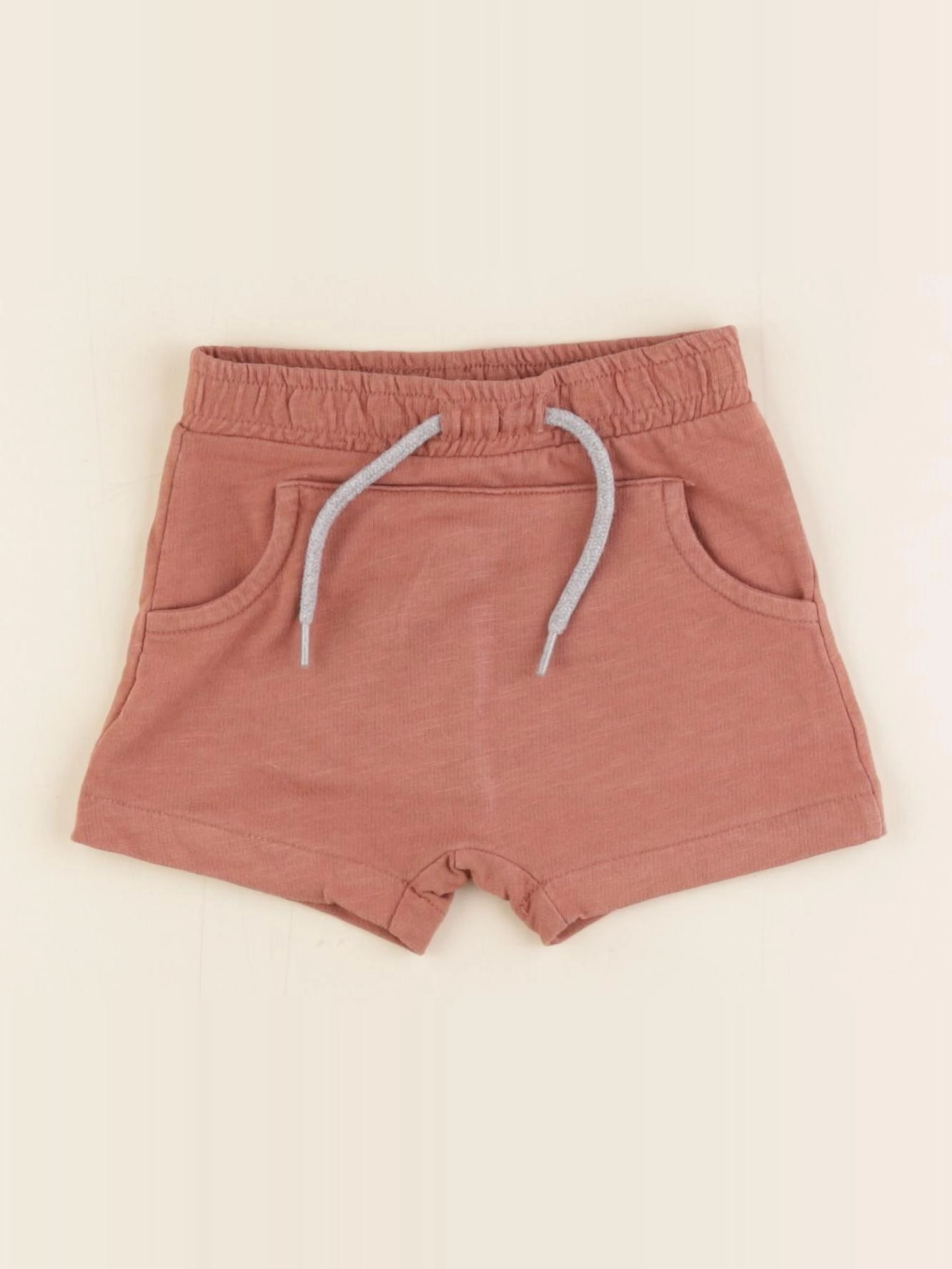 Vertbaudet - short marron - 6 mois