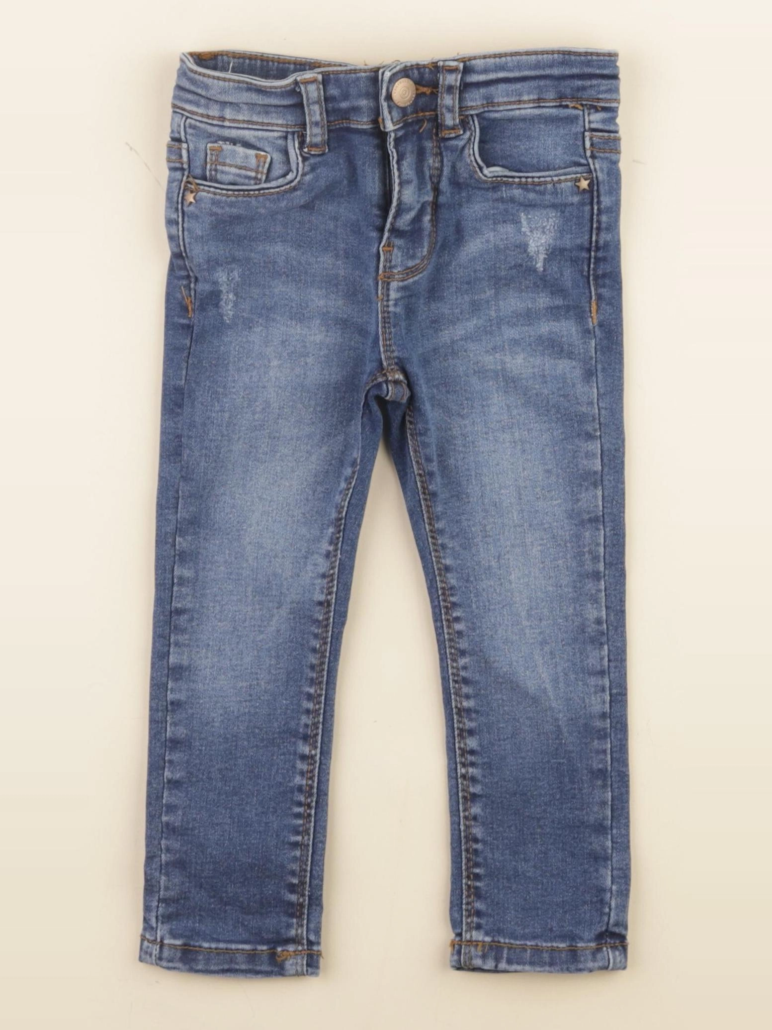 Vertbaudet - jean bleu - 2 ans