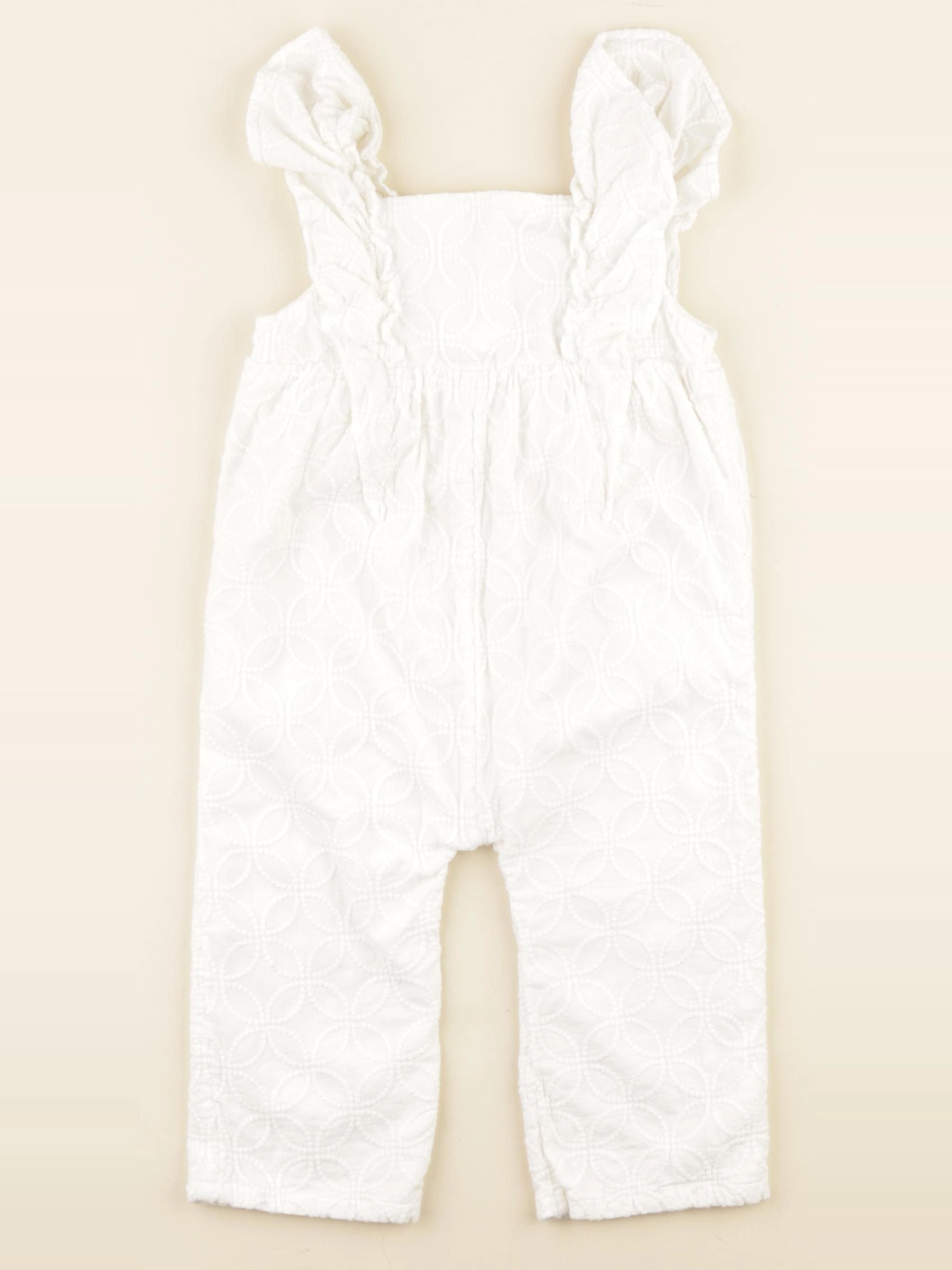 Vertbaudet - combinaison blanc - 2 ans