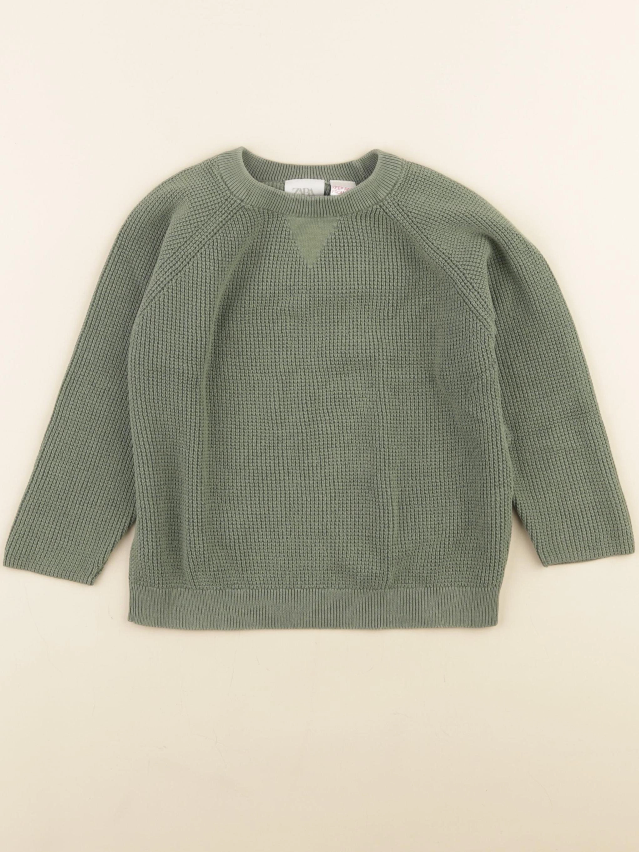 Zara - pull vert - 3/4 ans