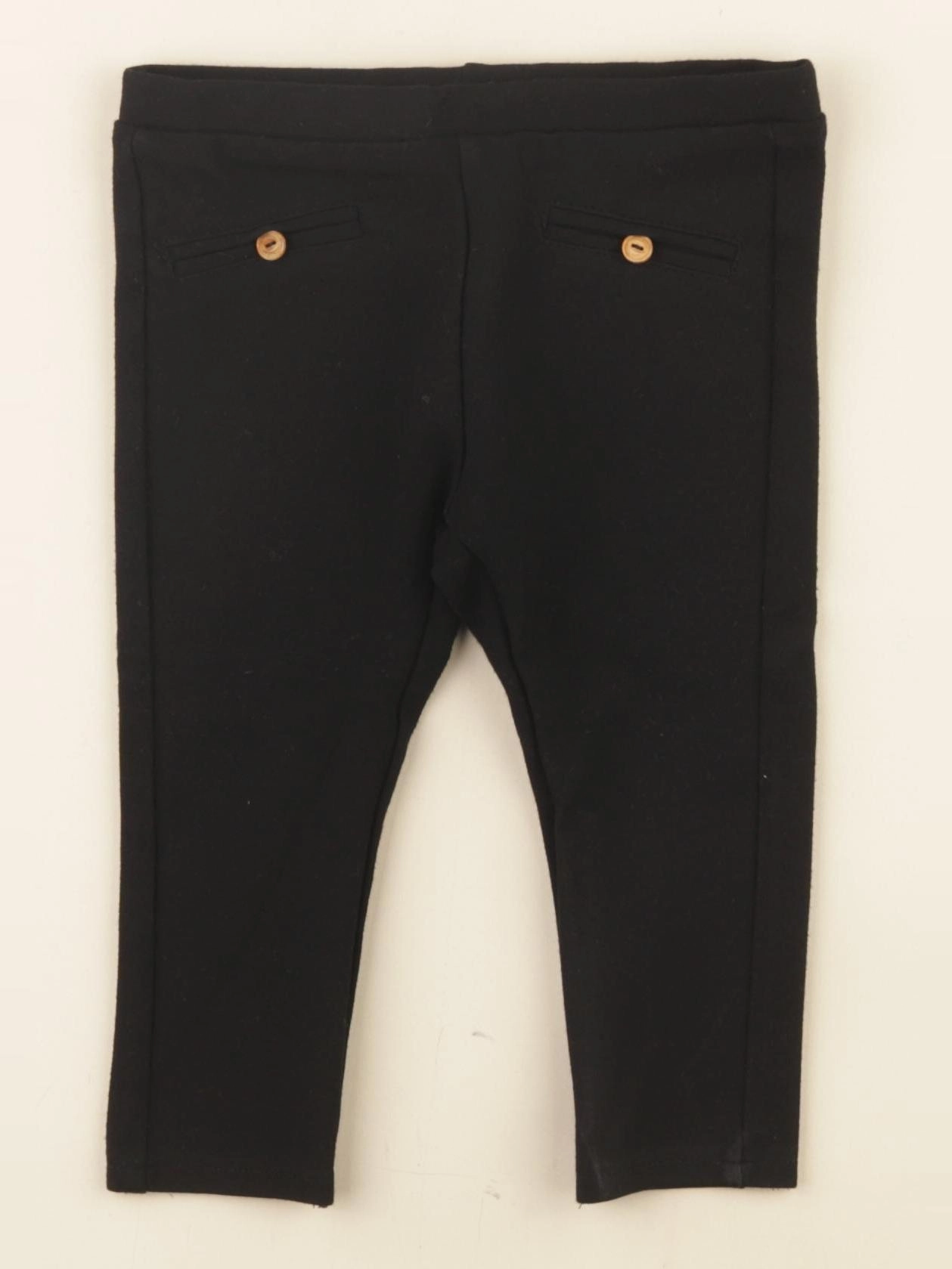 Zara - legging noir - 12/18 mois