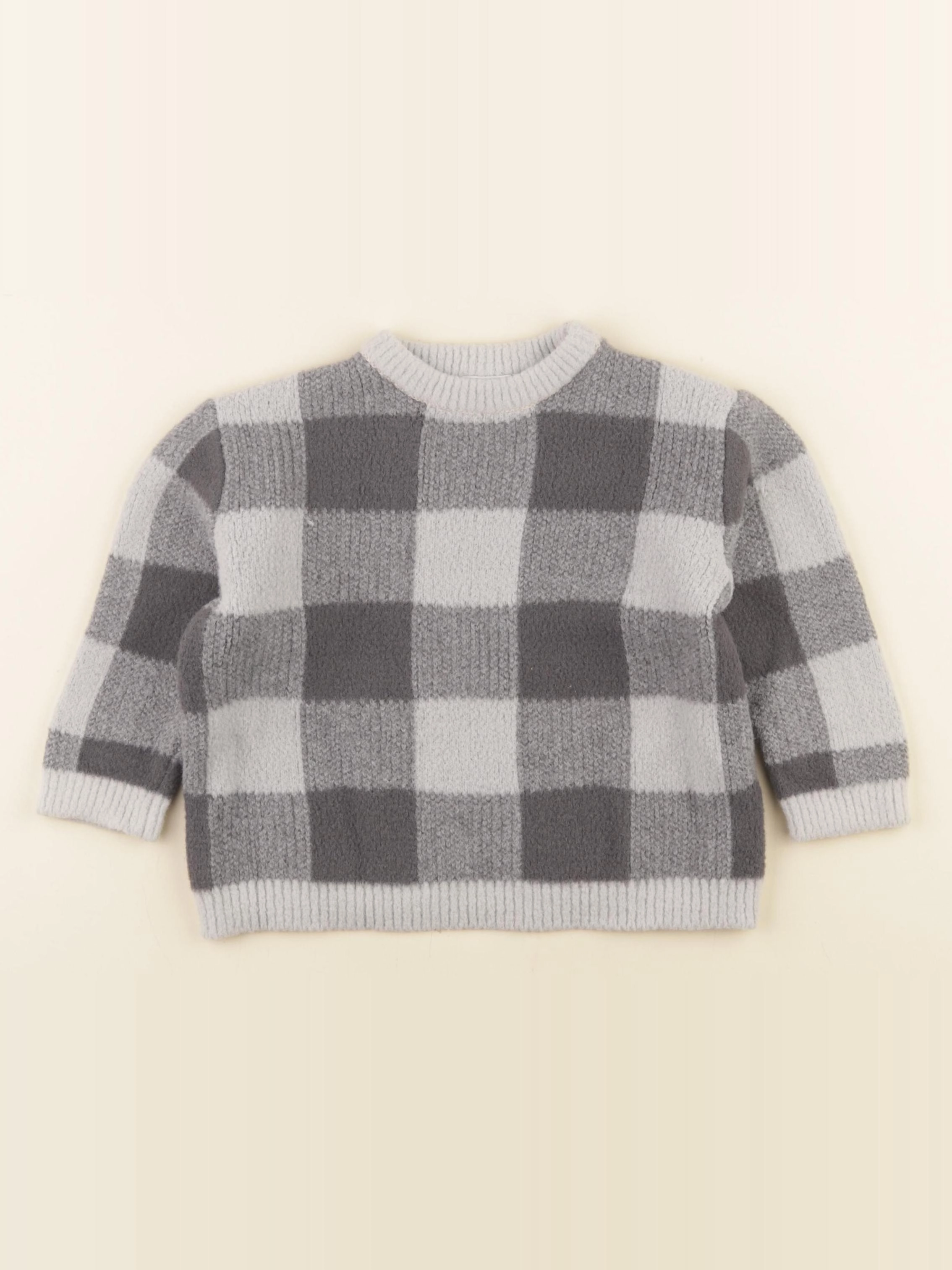 Zara - pull gris - 18/24 mois