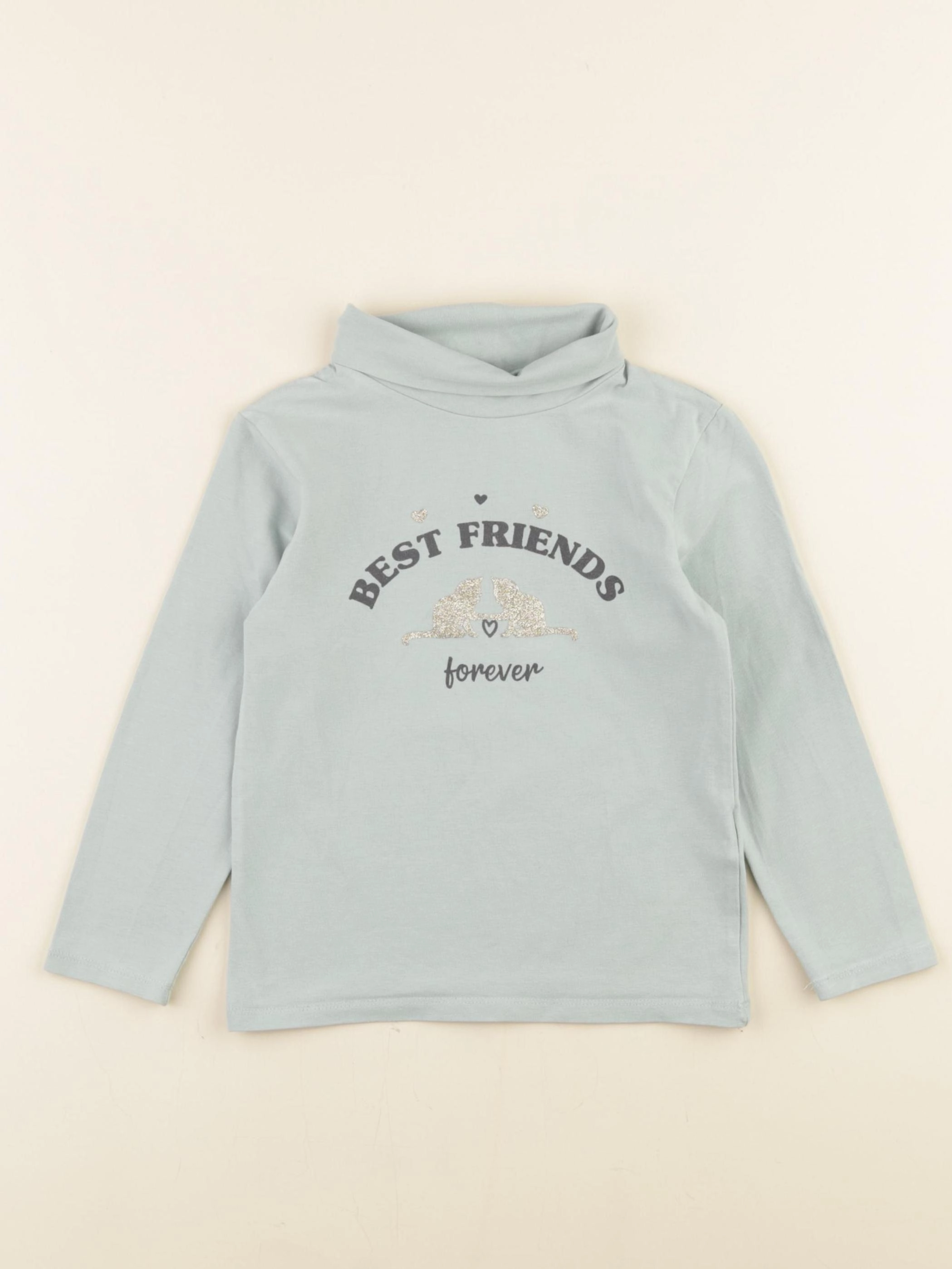 Vertbaudet - sous-pull vert - 5 ans