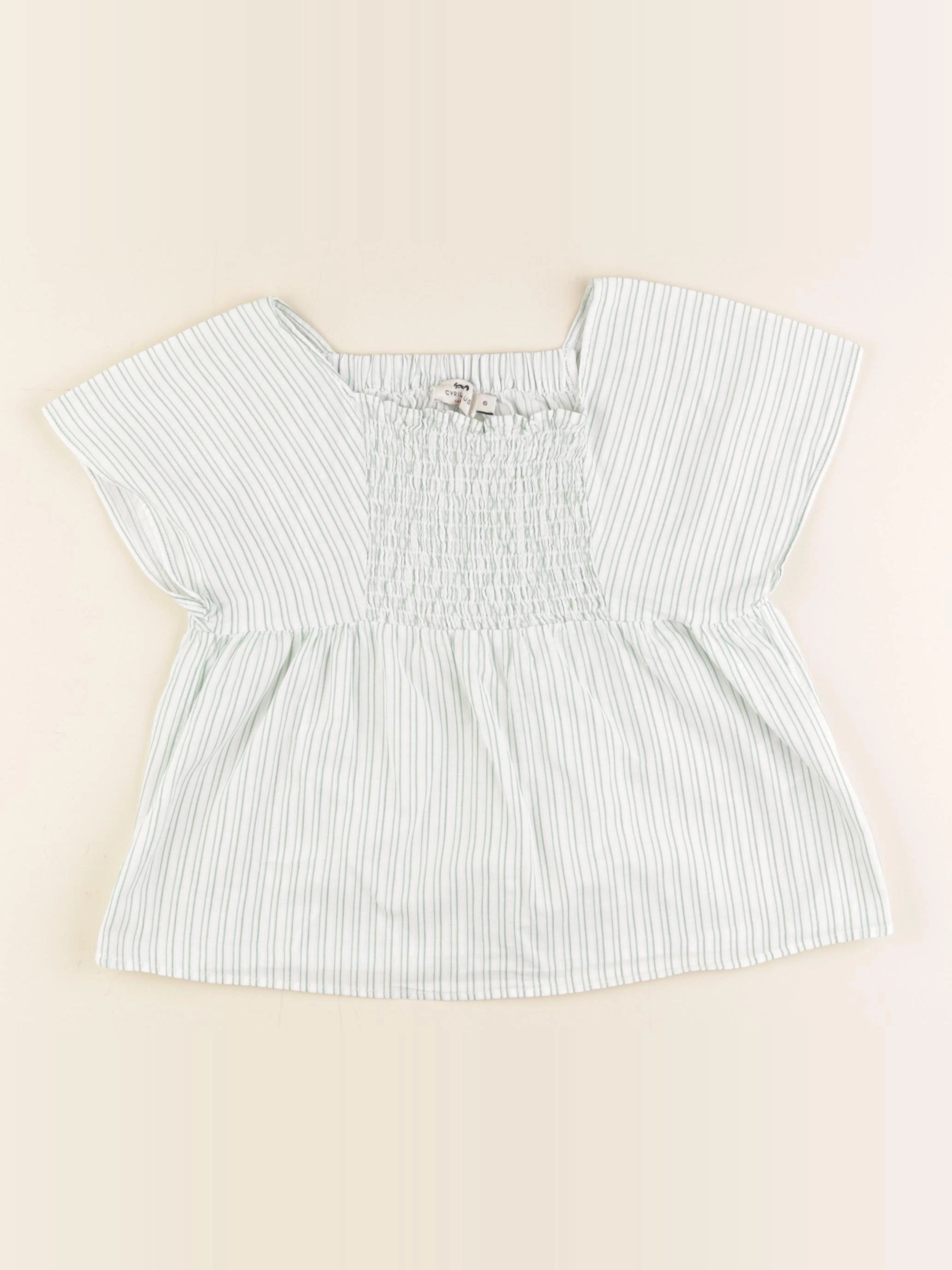 Cyrillus - blouse vert - 5 ans