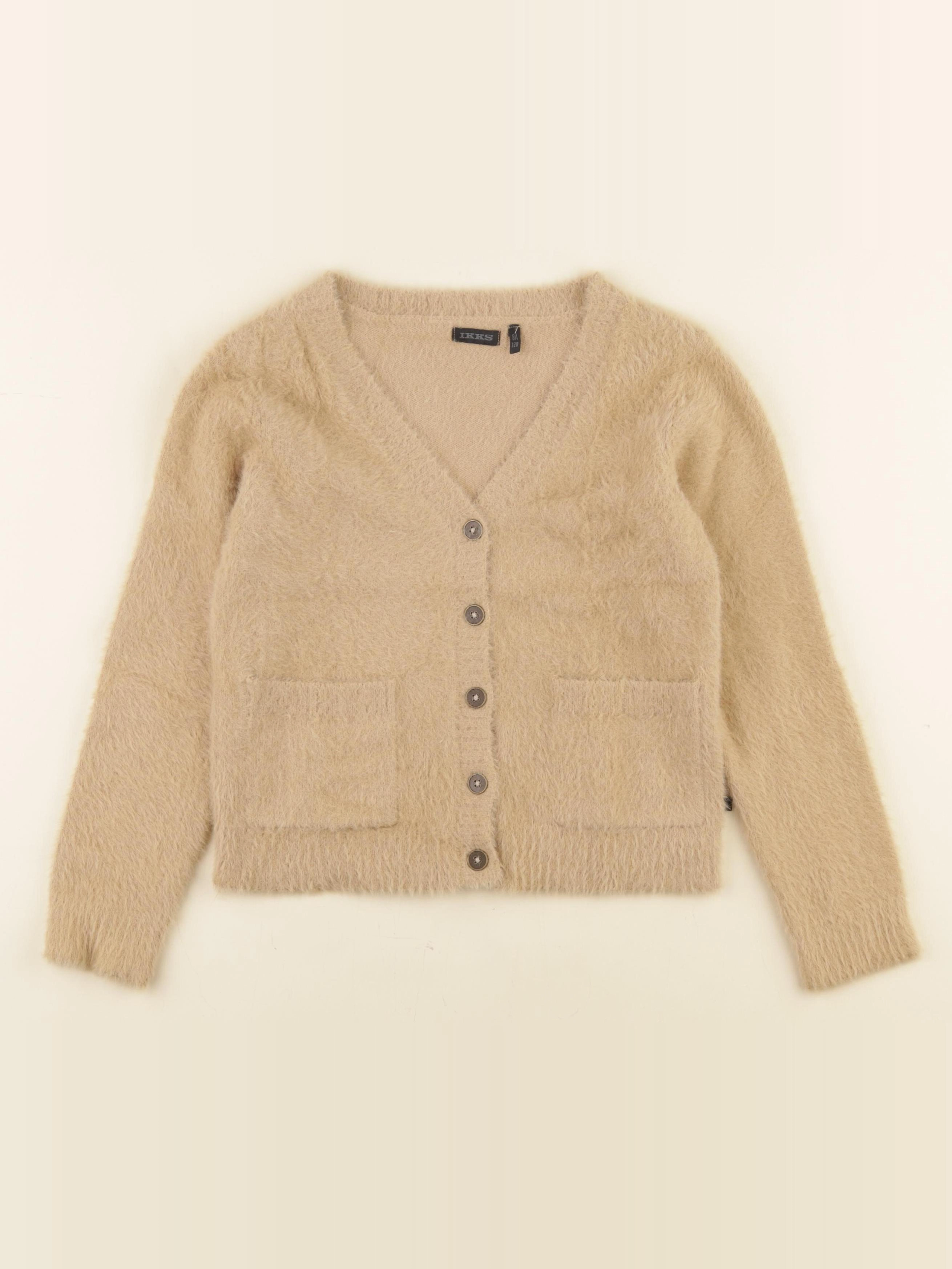 IKKS - gilet marron - 8 ans