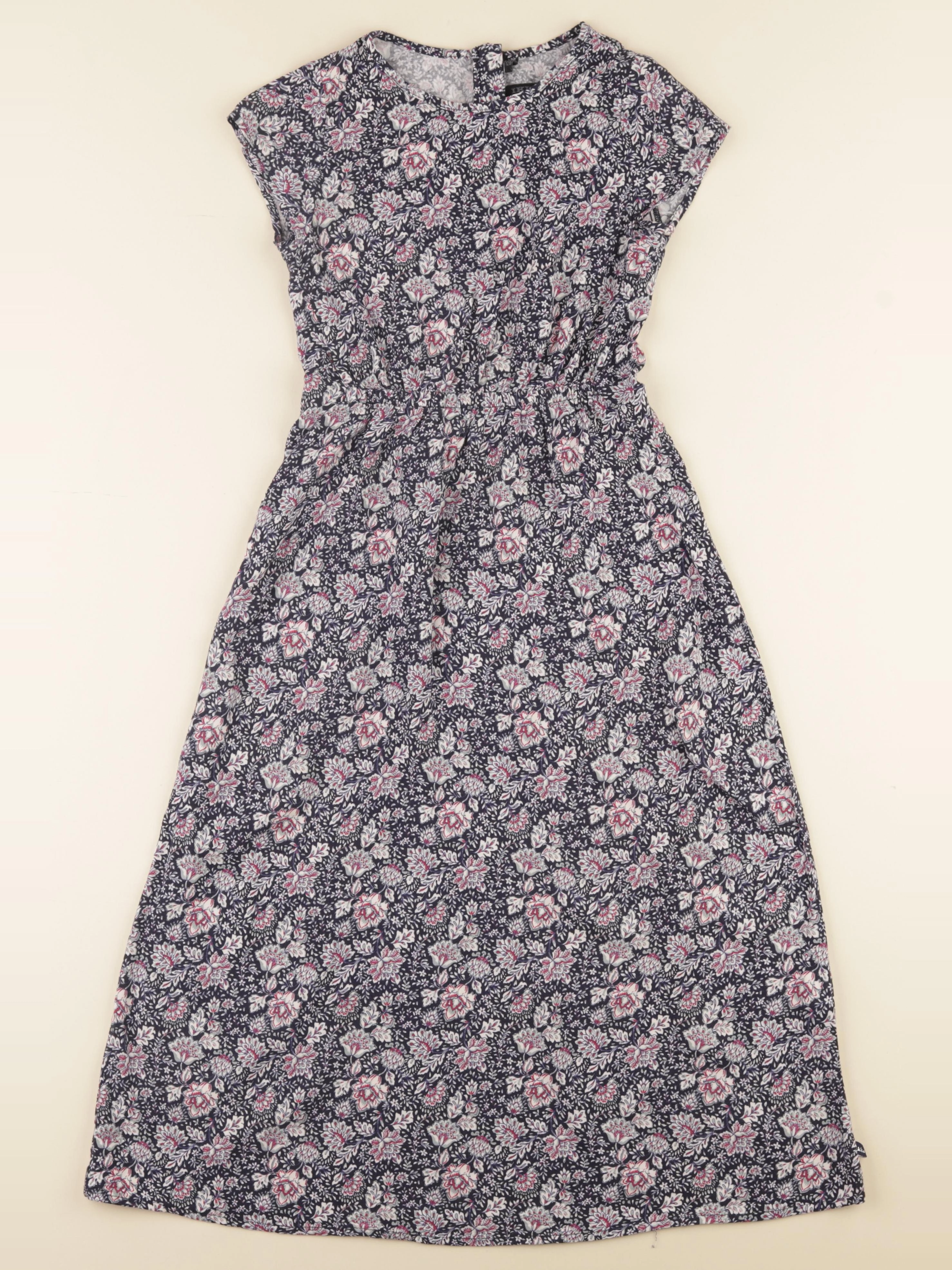 IKKS - robe rose, bleu - 8 ans