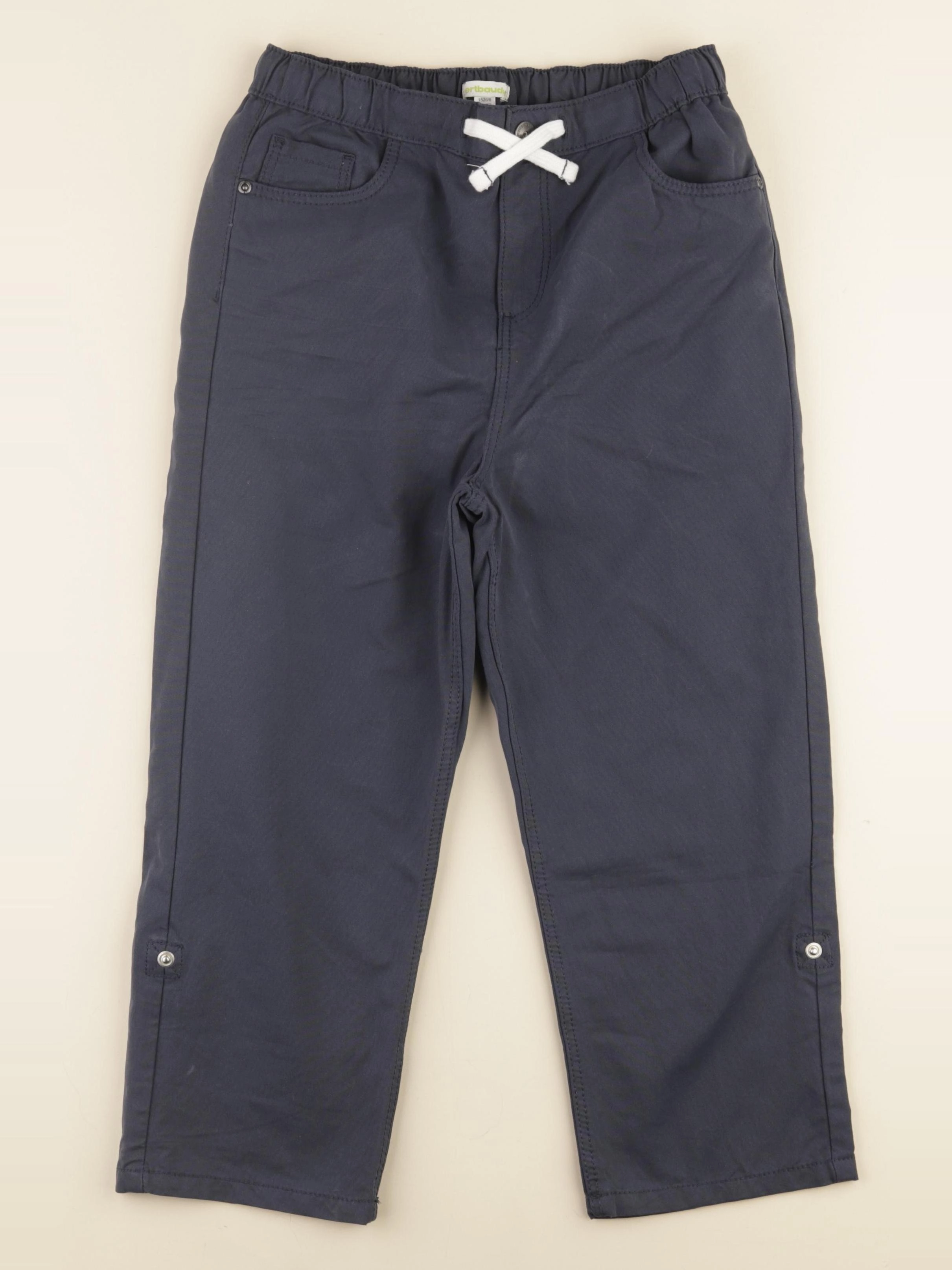 Vertbaudet - pantacourt bleu - 12 ans