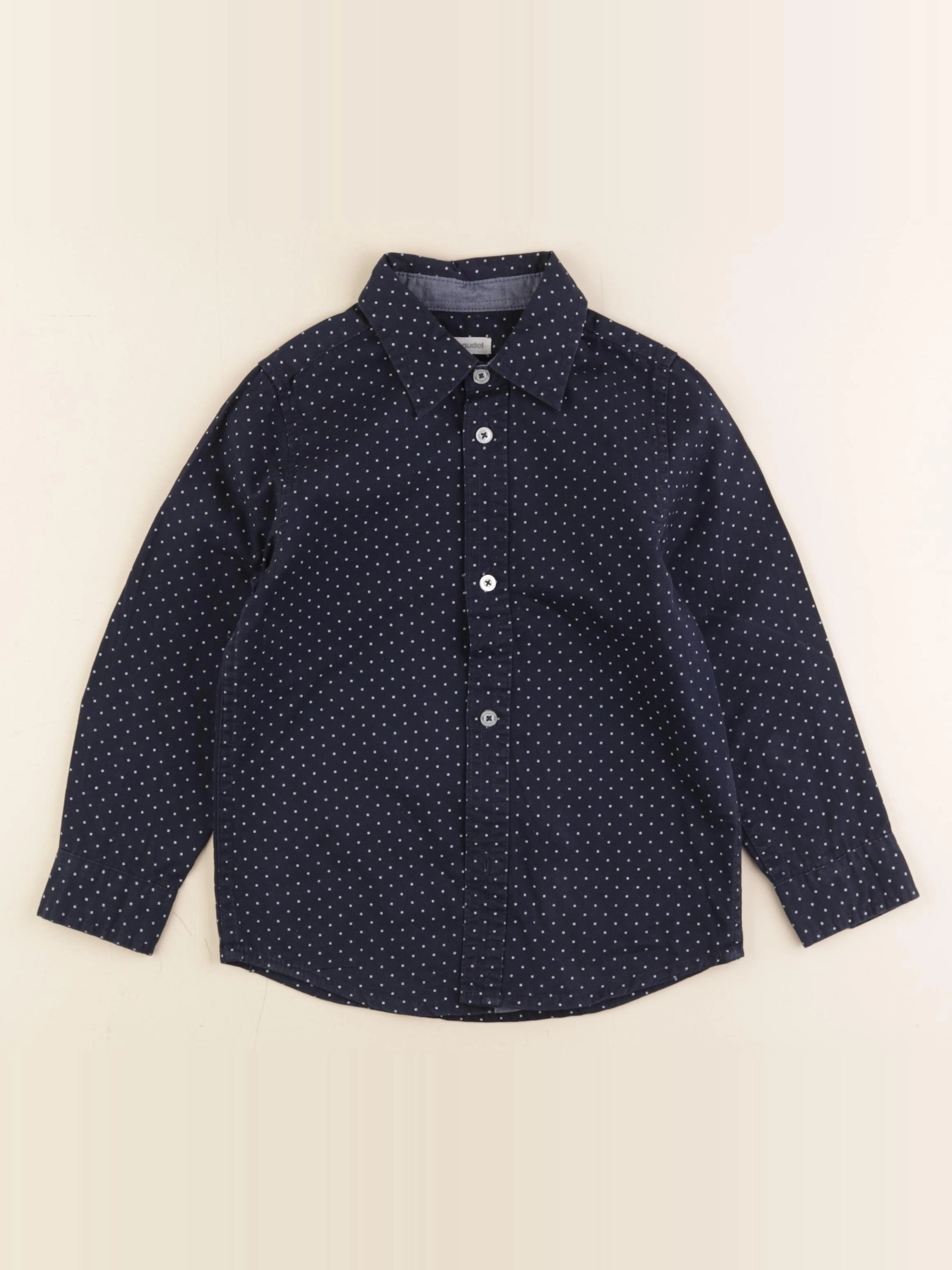 Vertbaudet - chemise bleu - 5 ans