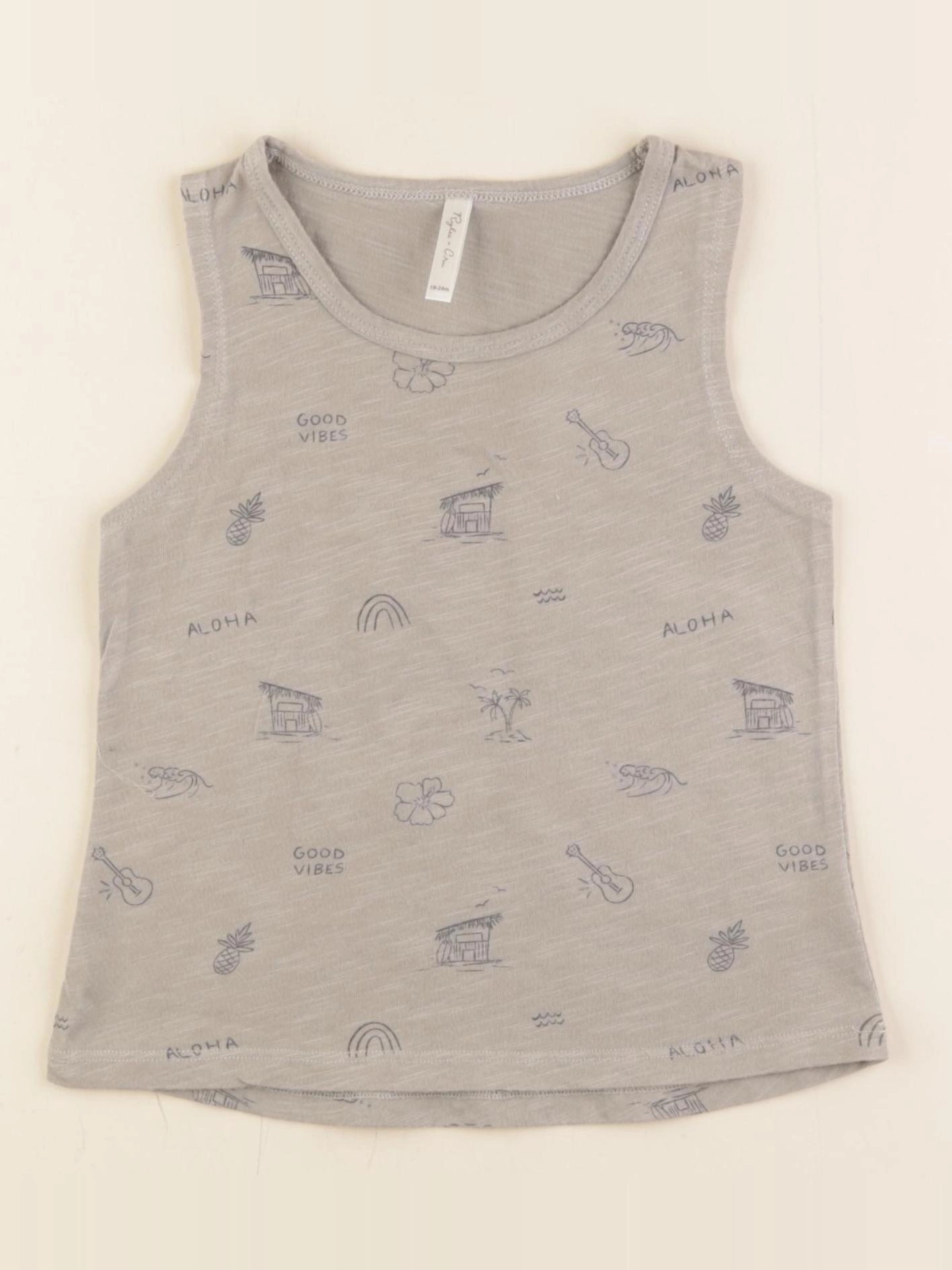 Rylee + Cru - débardeur vert - 18/24 mois