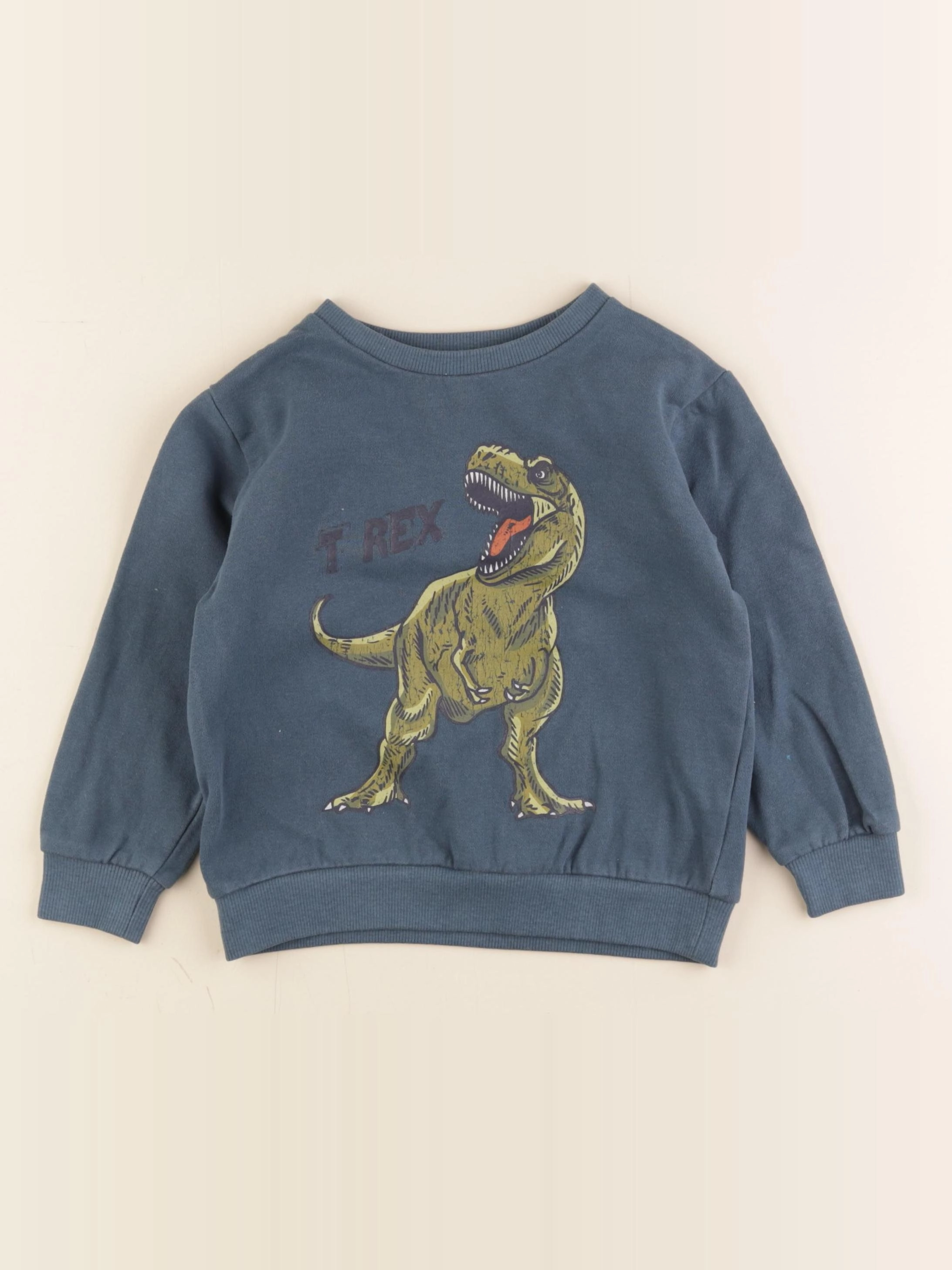Vertbaudet - sweat bleu - 5 ans