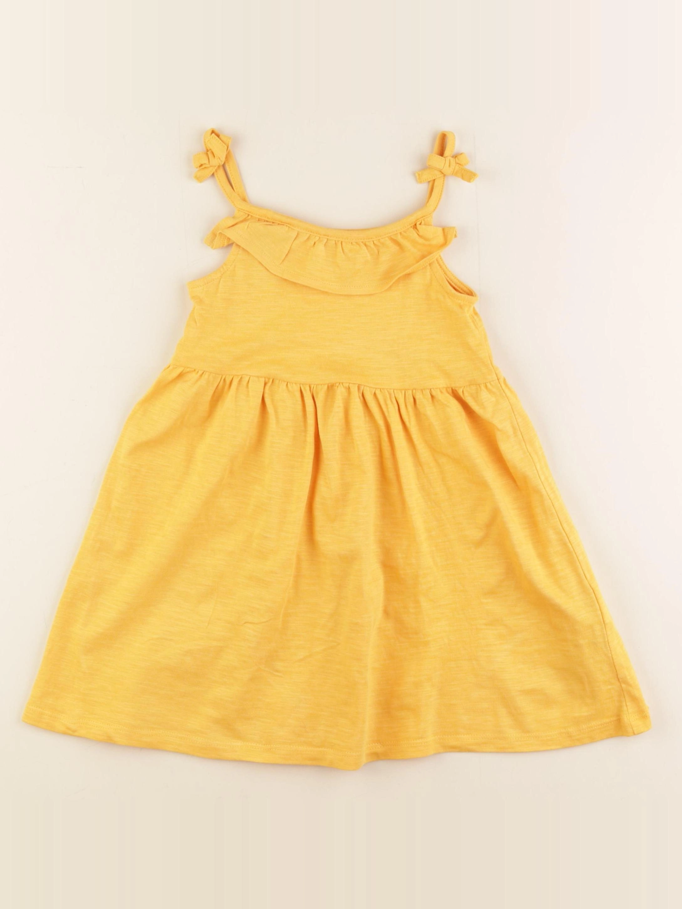 Vertbaudet - robe jaune - 3 ans