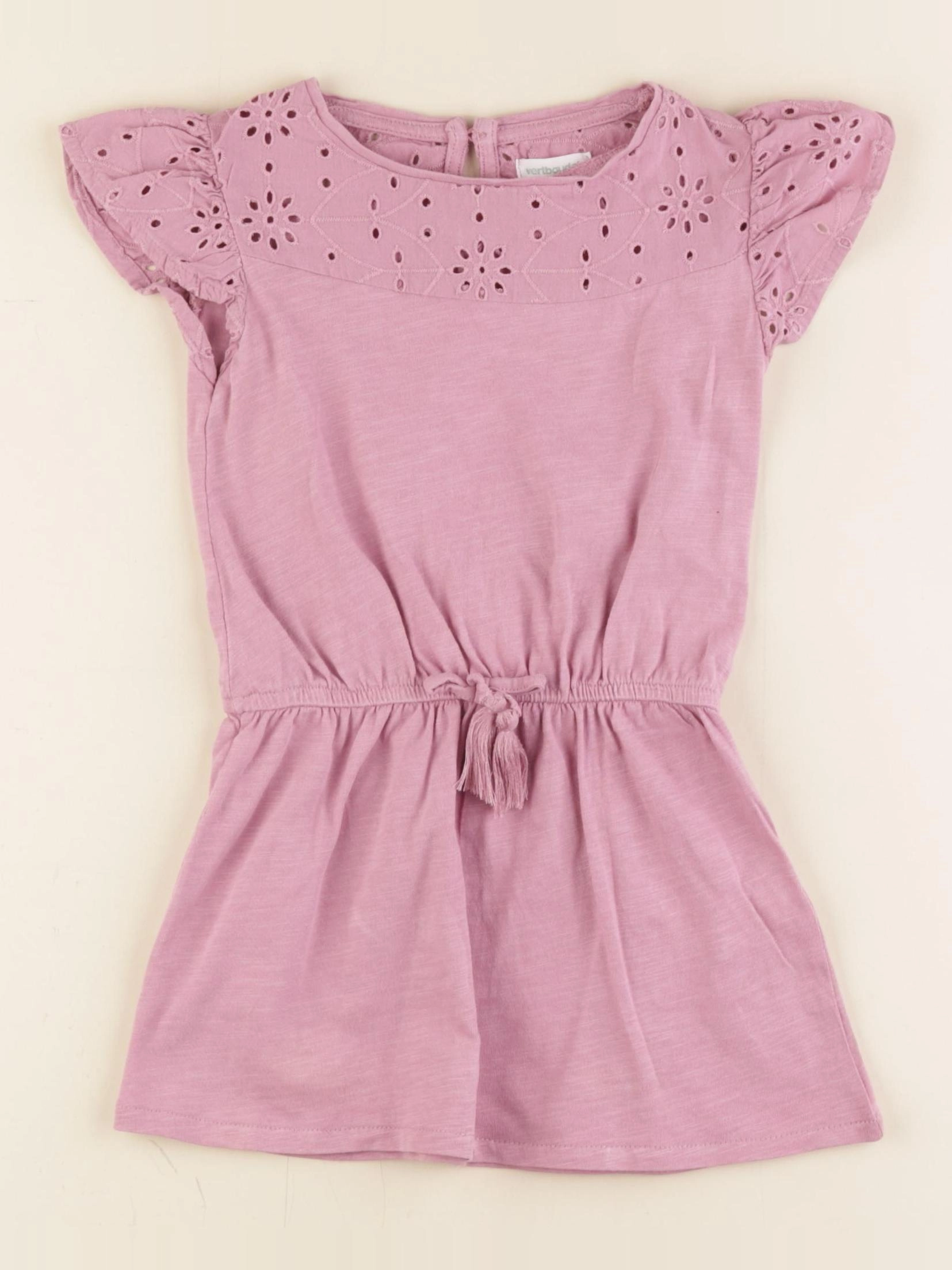 Vertbaudet - robe violet - 3 ans