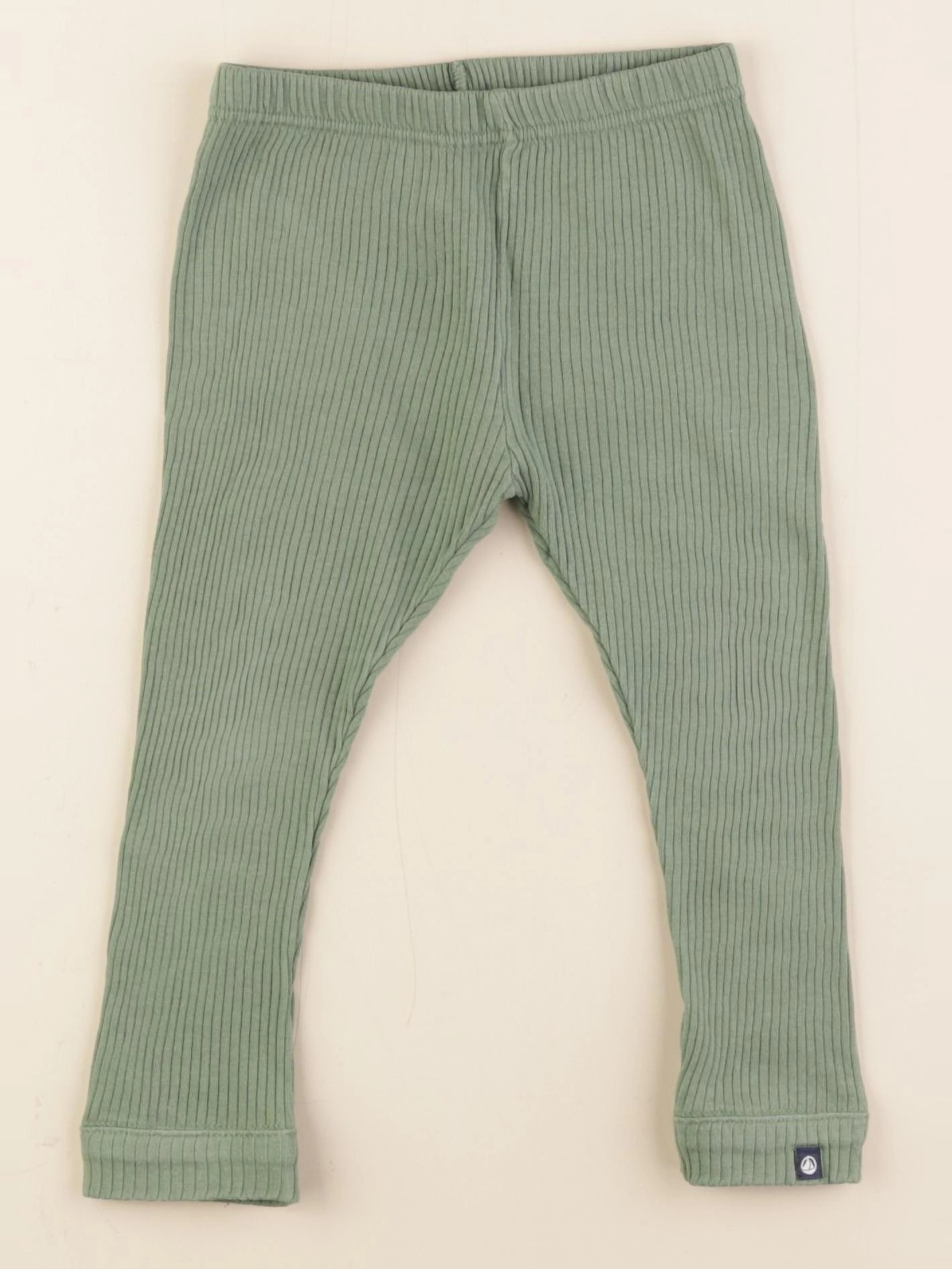 Petit Bateau - legging vert - 2 ans