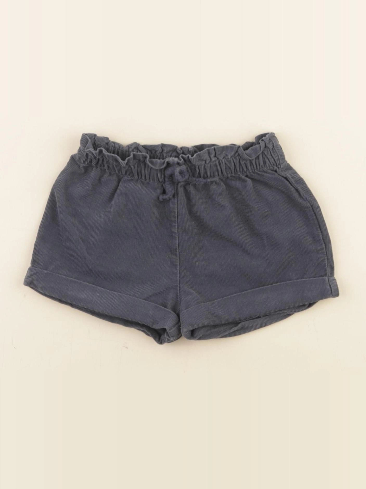 Vertbaudet - short bleu - 12 mois