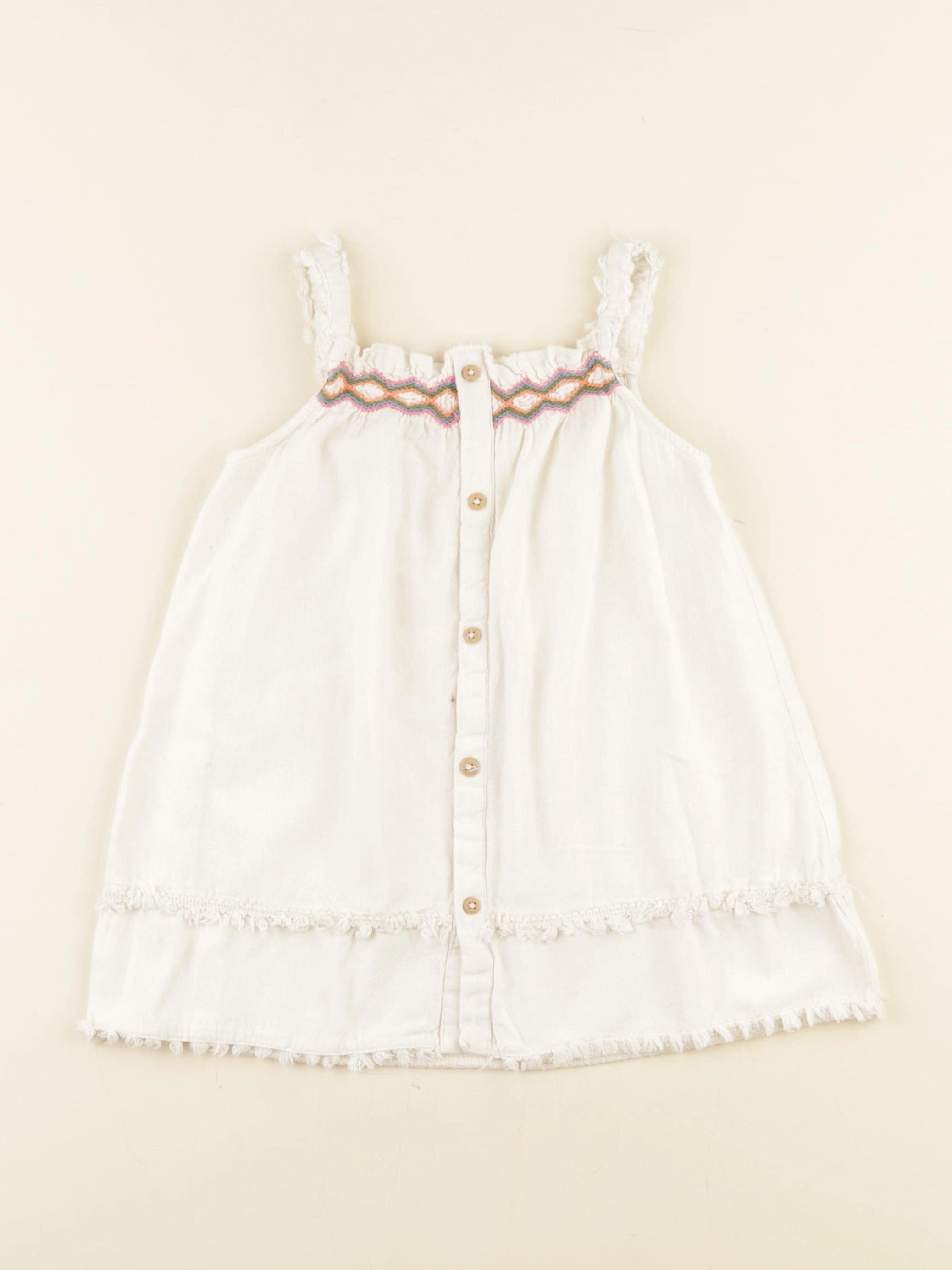 Zara - robe beige - 18/24 mois