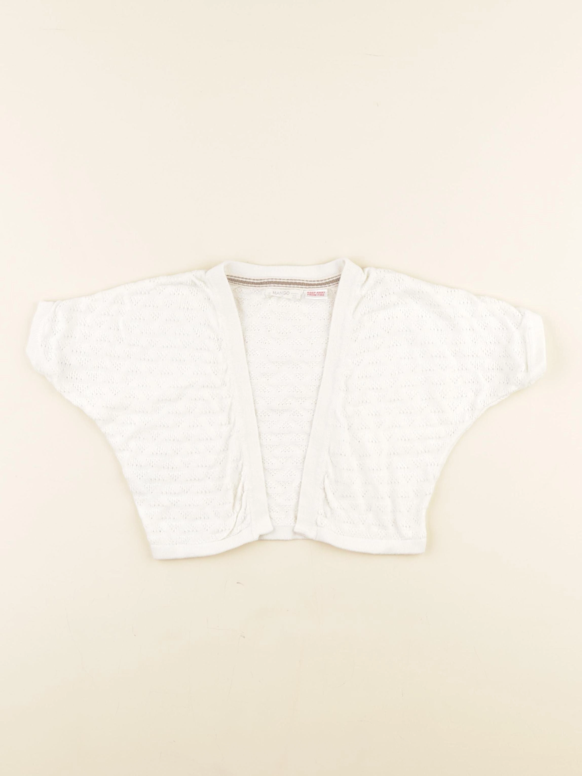 Mango - gilet beige - 9/12 mois