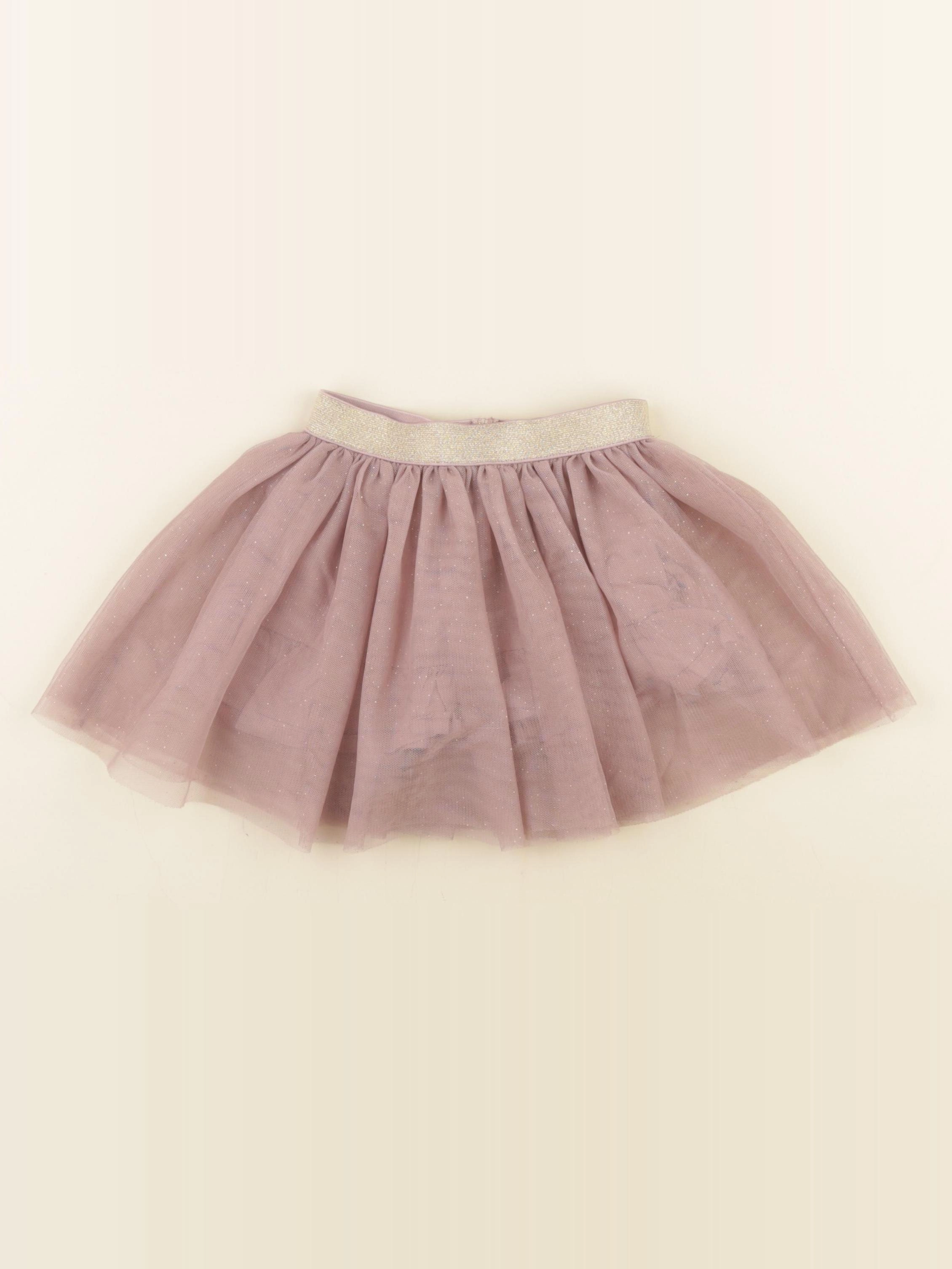 Vertbaudet - jupe violet - 18 mois