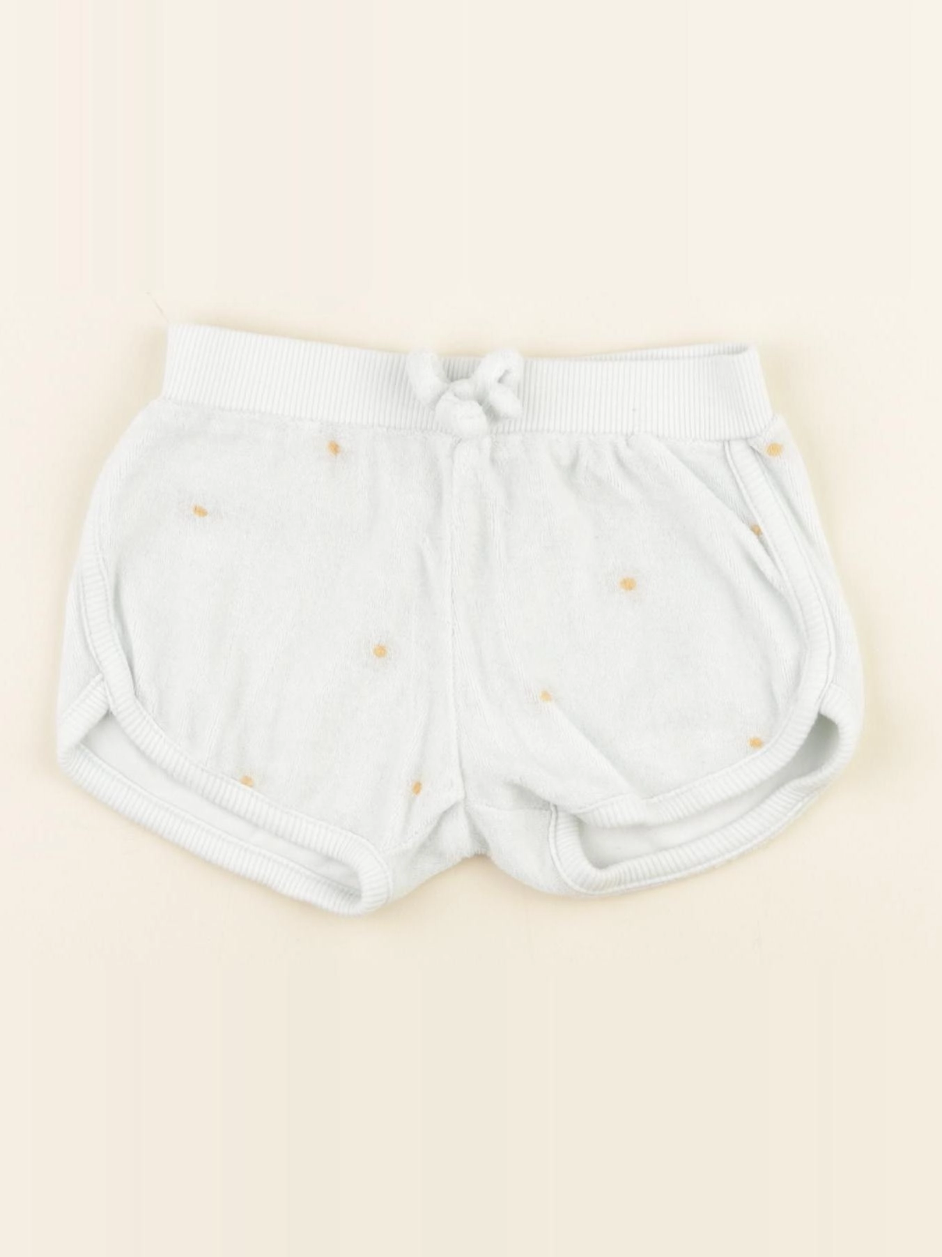 Vertbaudet - short beige - 12/18 mois