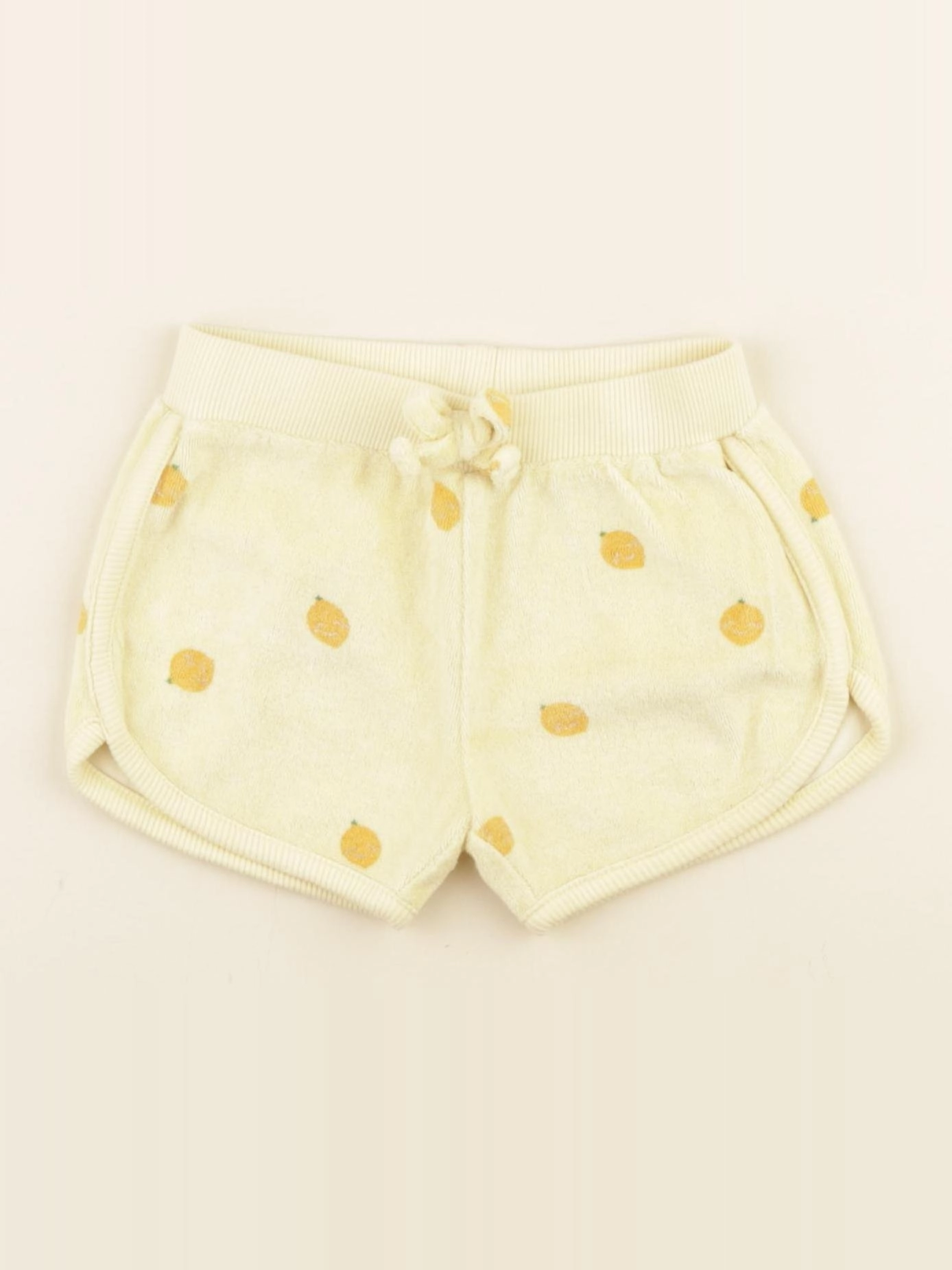 Vertbaudet - short jaune - 18 mois