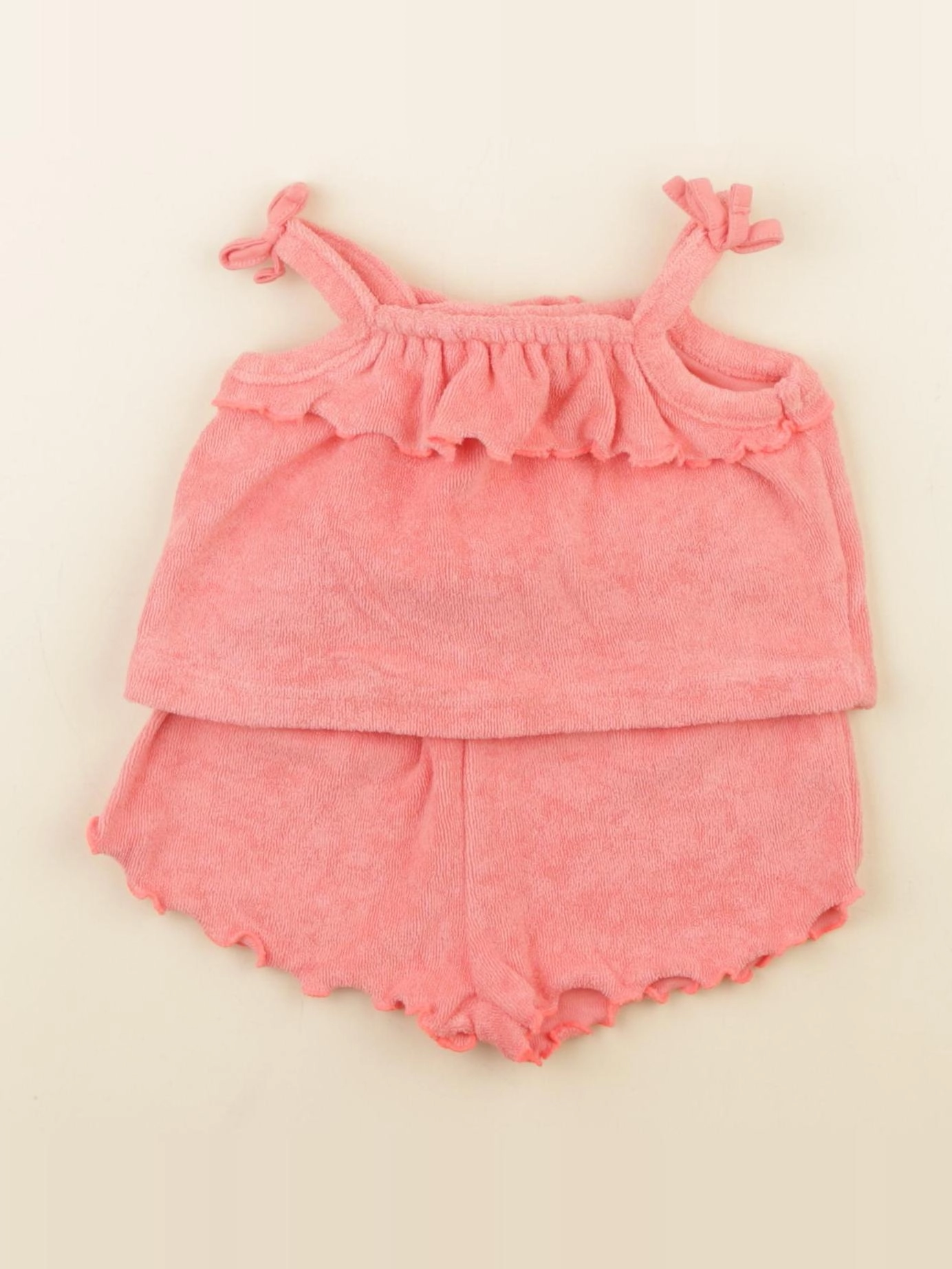 Vertbaudet - ensemble rose - 3 mois