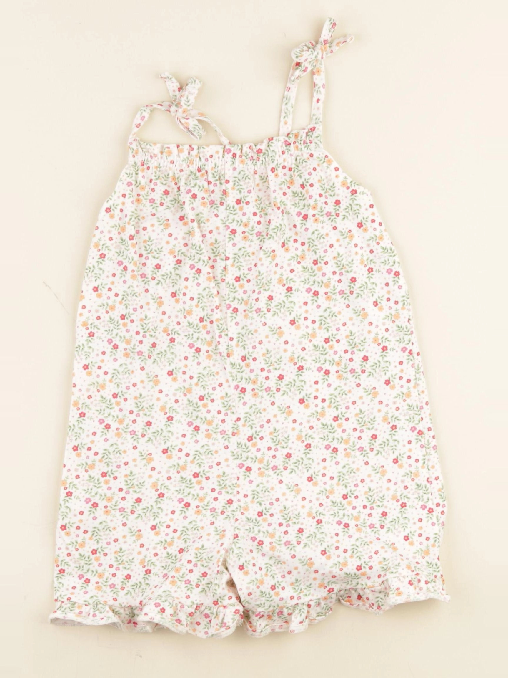 Vertbaudet - combinaison jaune, multicolore - 4 ans