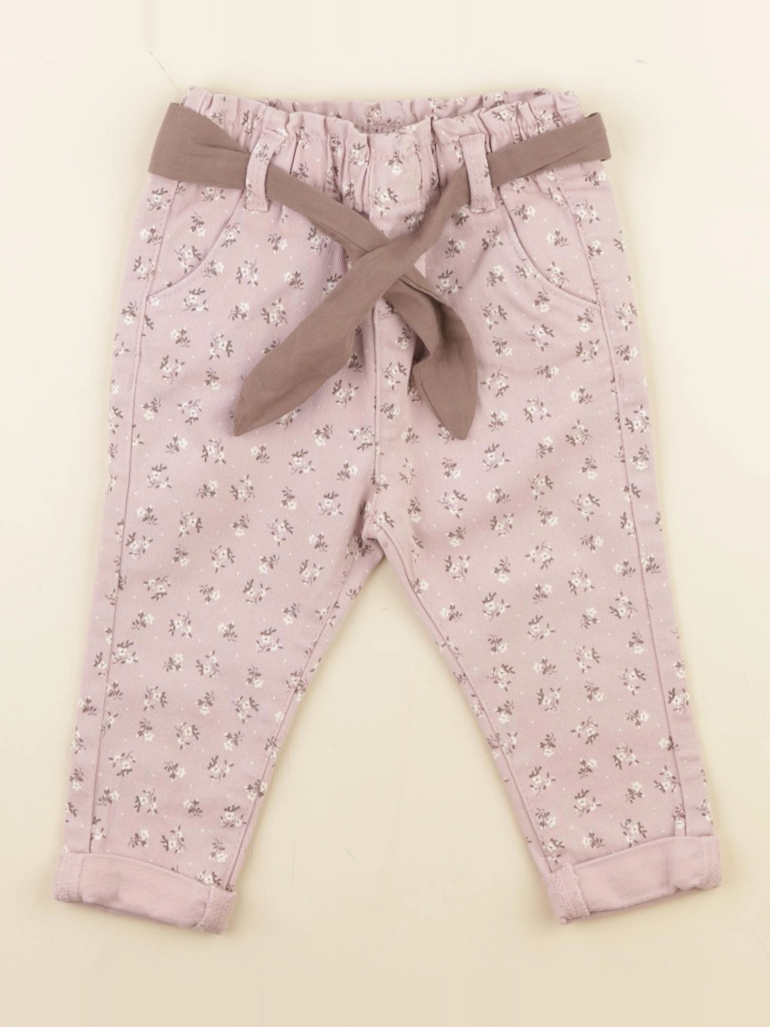 Vertbaudet - jean violet - 18 mois