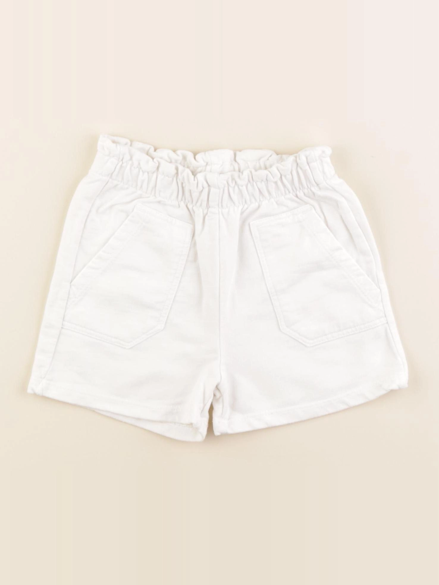 La Redoute - short blanc - 18 mois