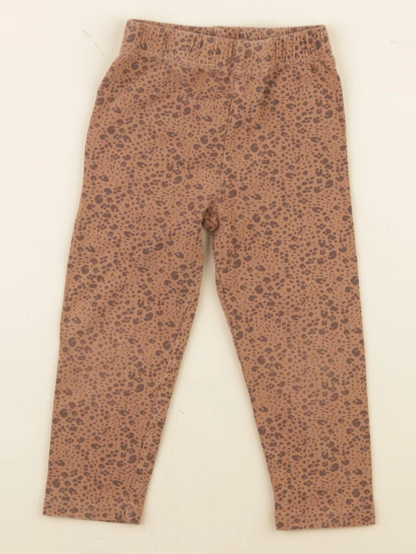 Vertbaudet - legging marron - 2 ans