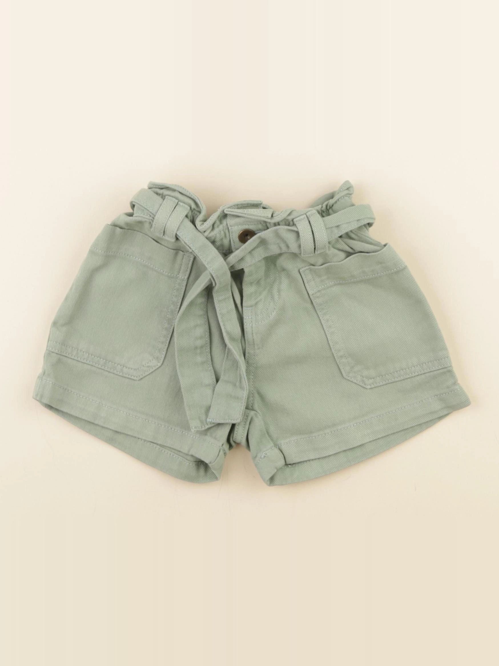 Monoprix - short vert - 3 ans