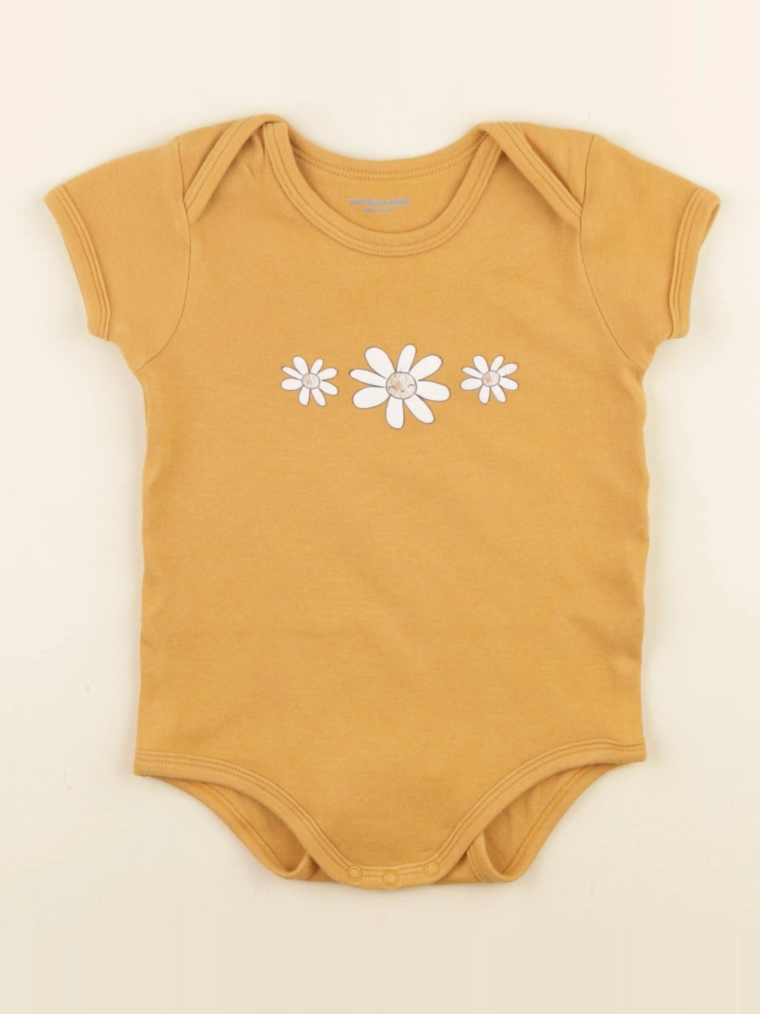 Vertbaudet - body jaune - 2 ans