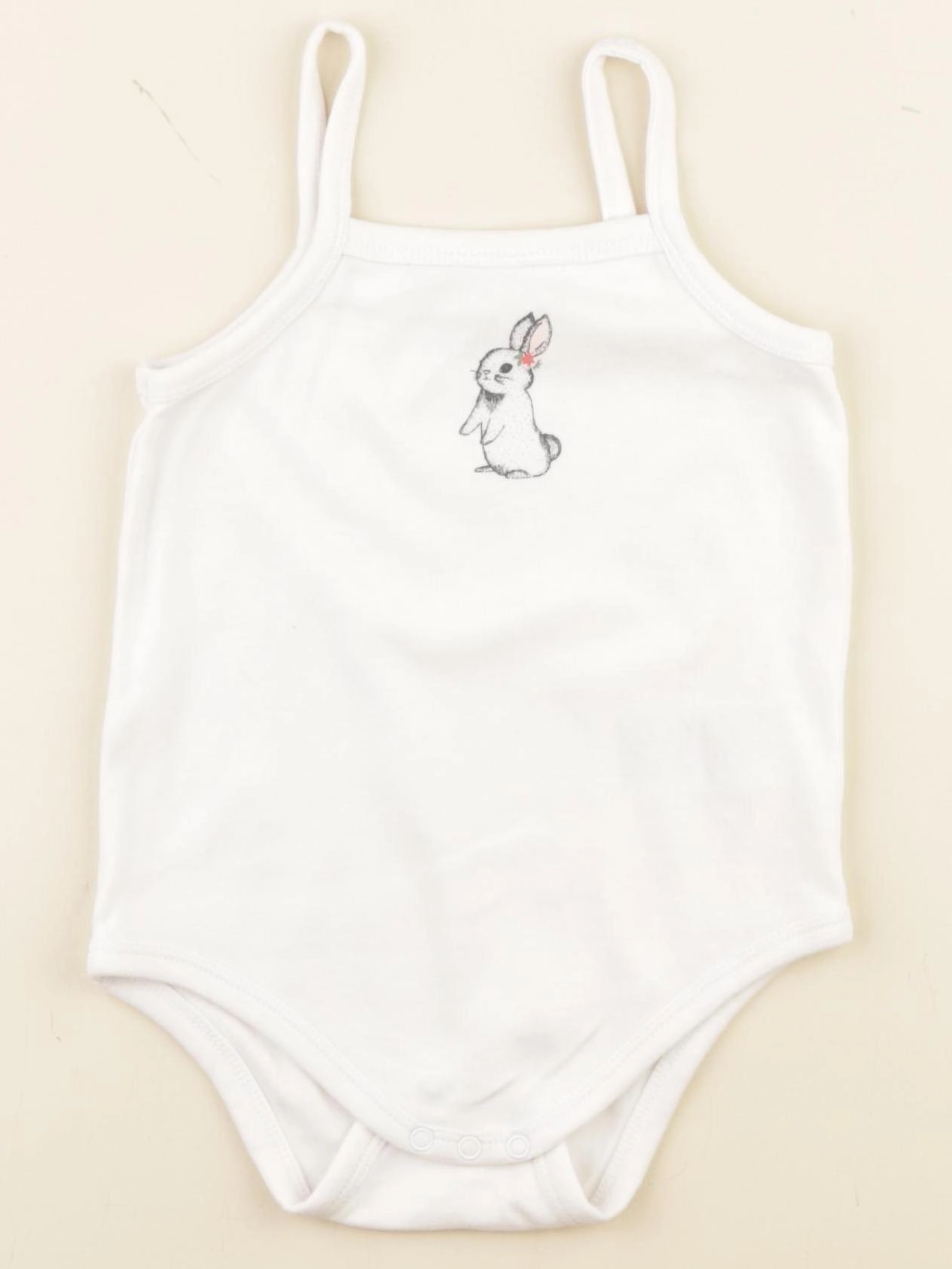 Vertbaudet - body blanc - 2 ans