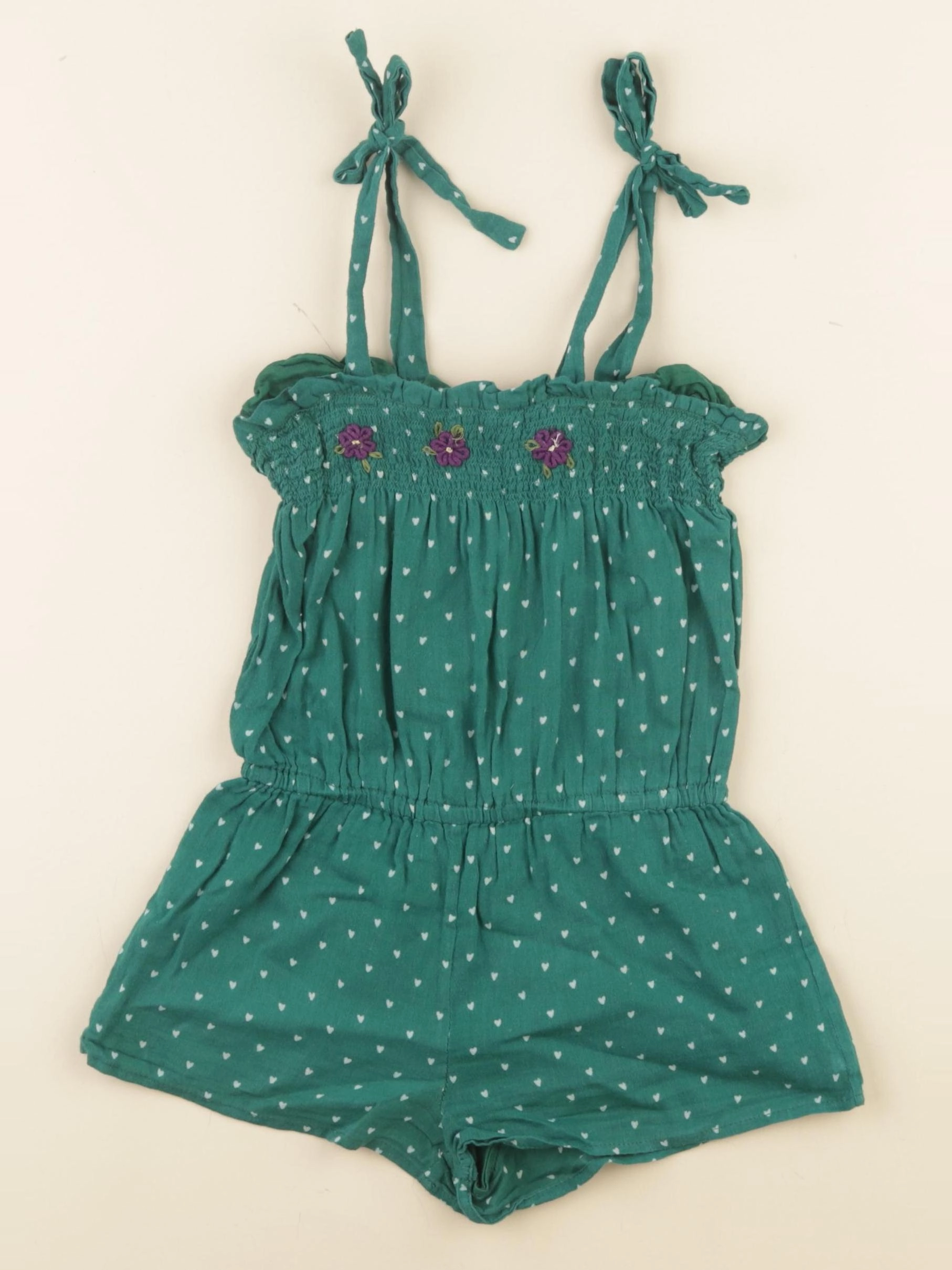 Emile et Ida - combinaison vert - 4 ans