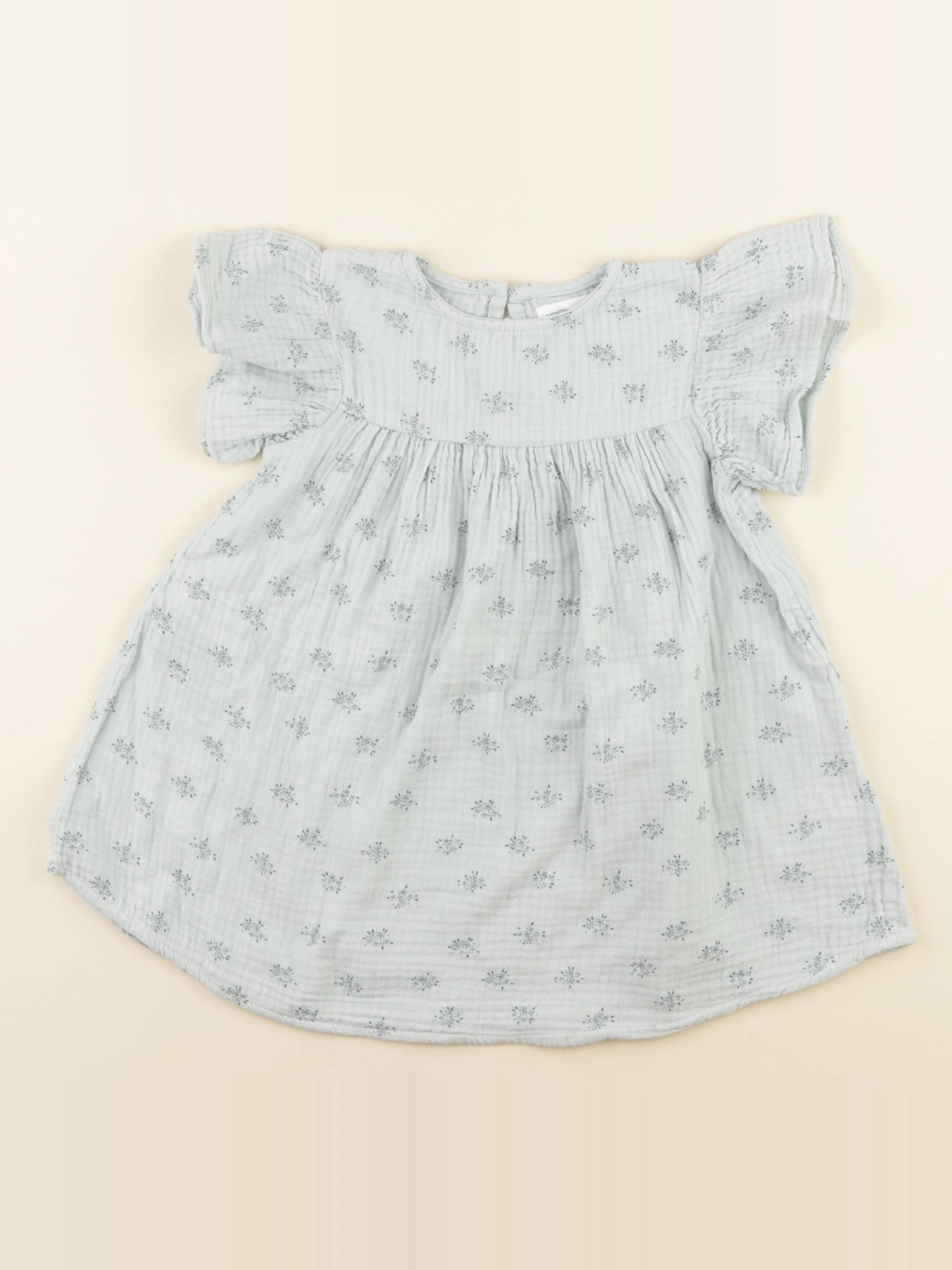 Vertbaudet - robe vert - 3 ans