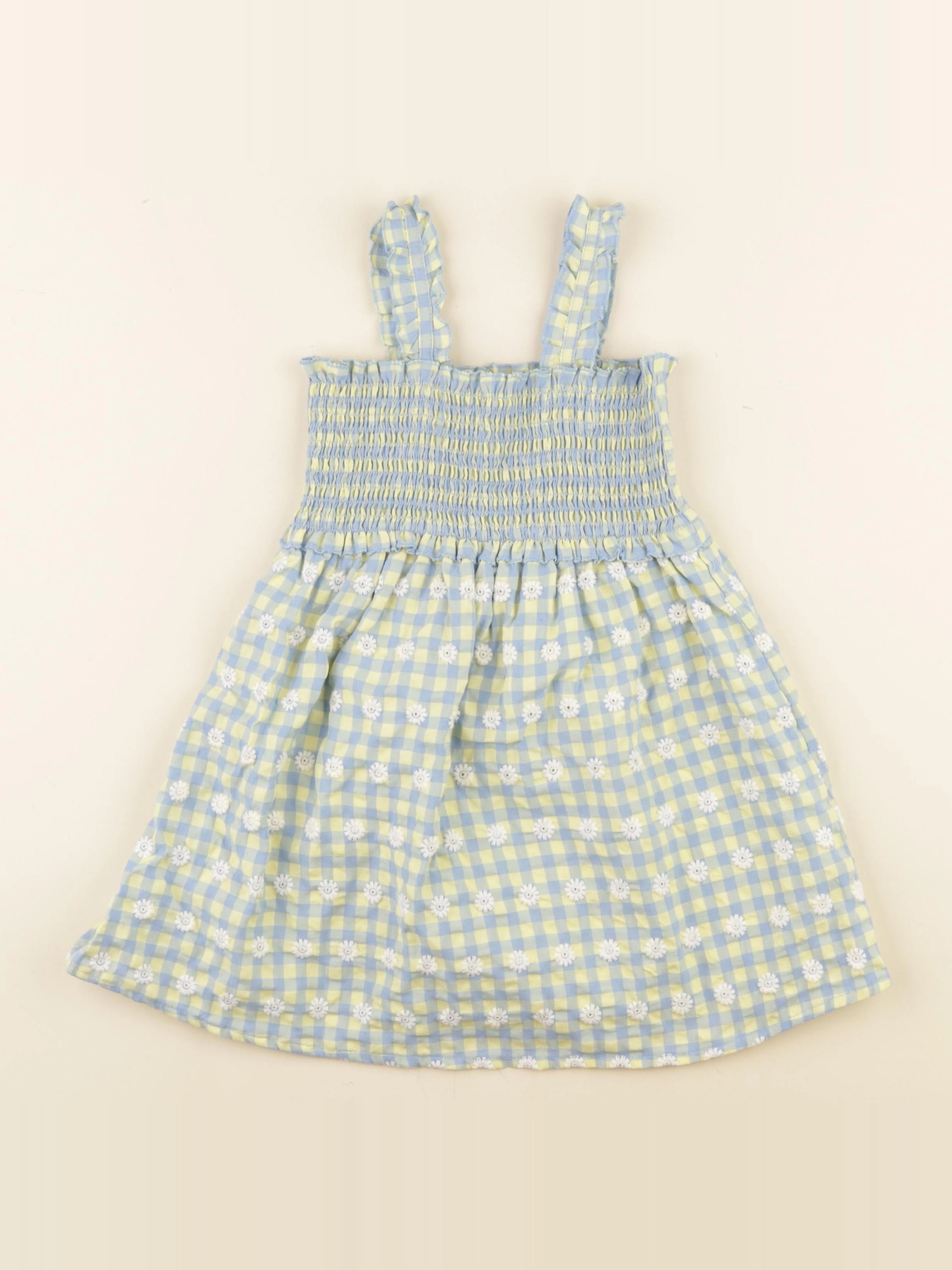 Zara - robe bleu - 4 ans