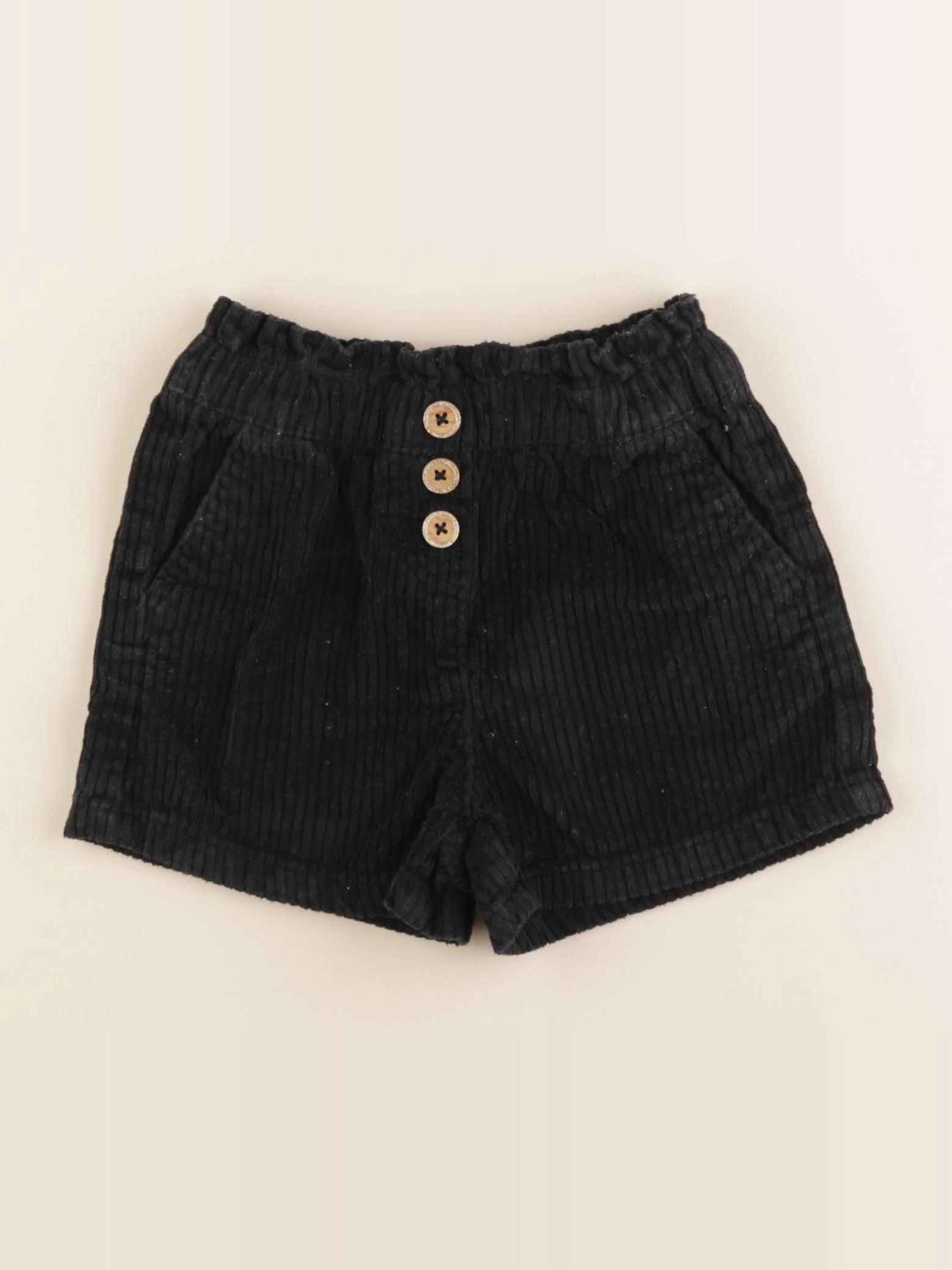 Tape à l'oeil - short noir - 2/3 ans