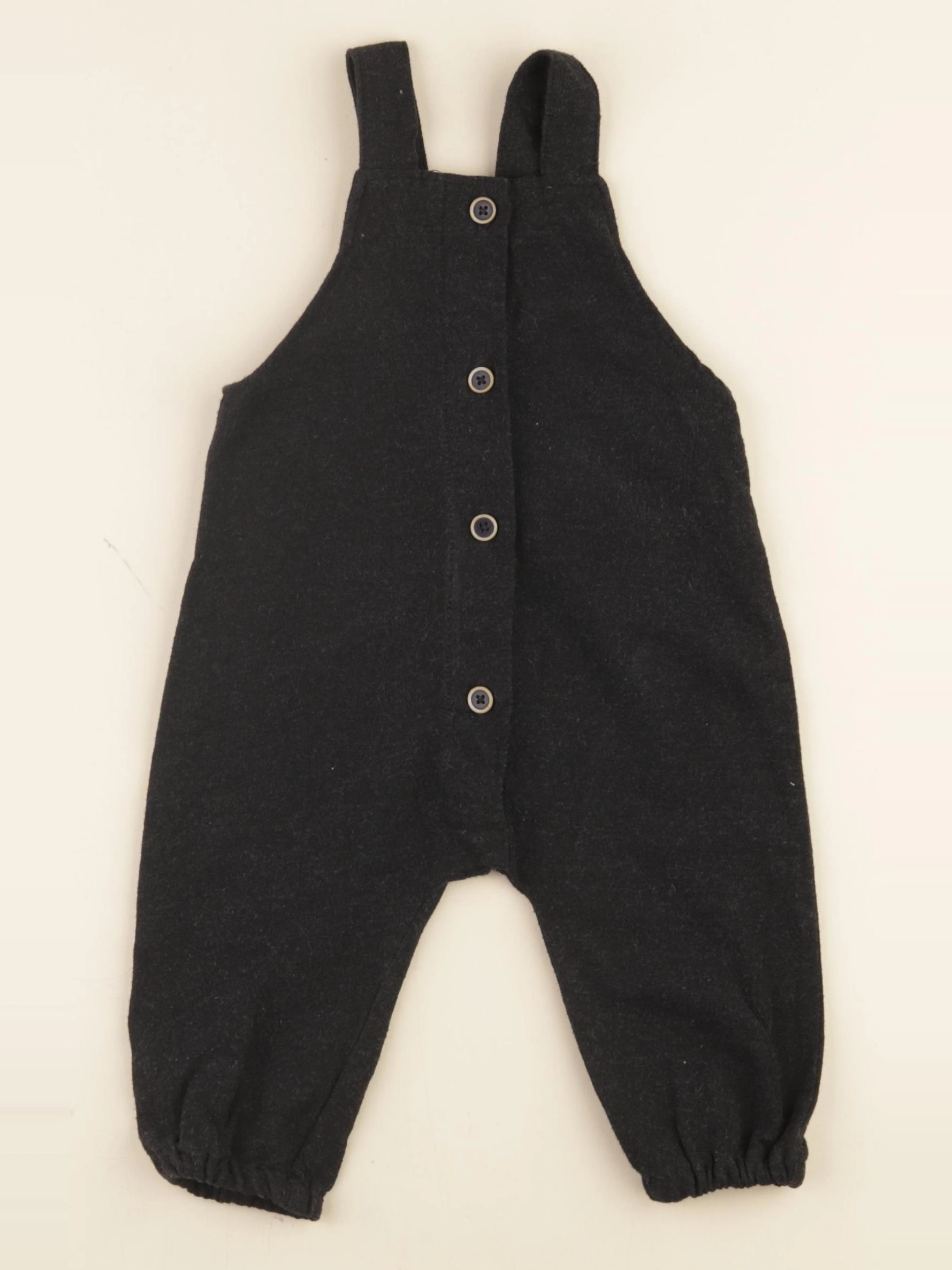 Zara - salopette noir - 9/12 mois